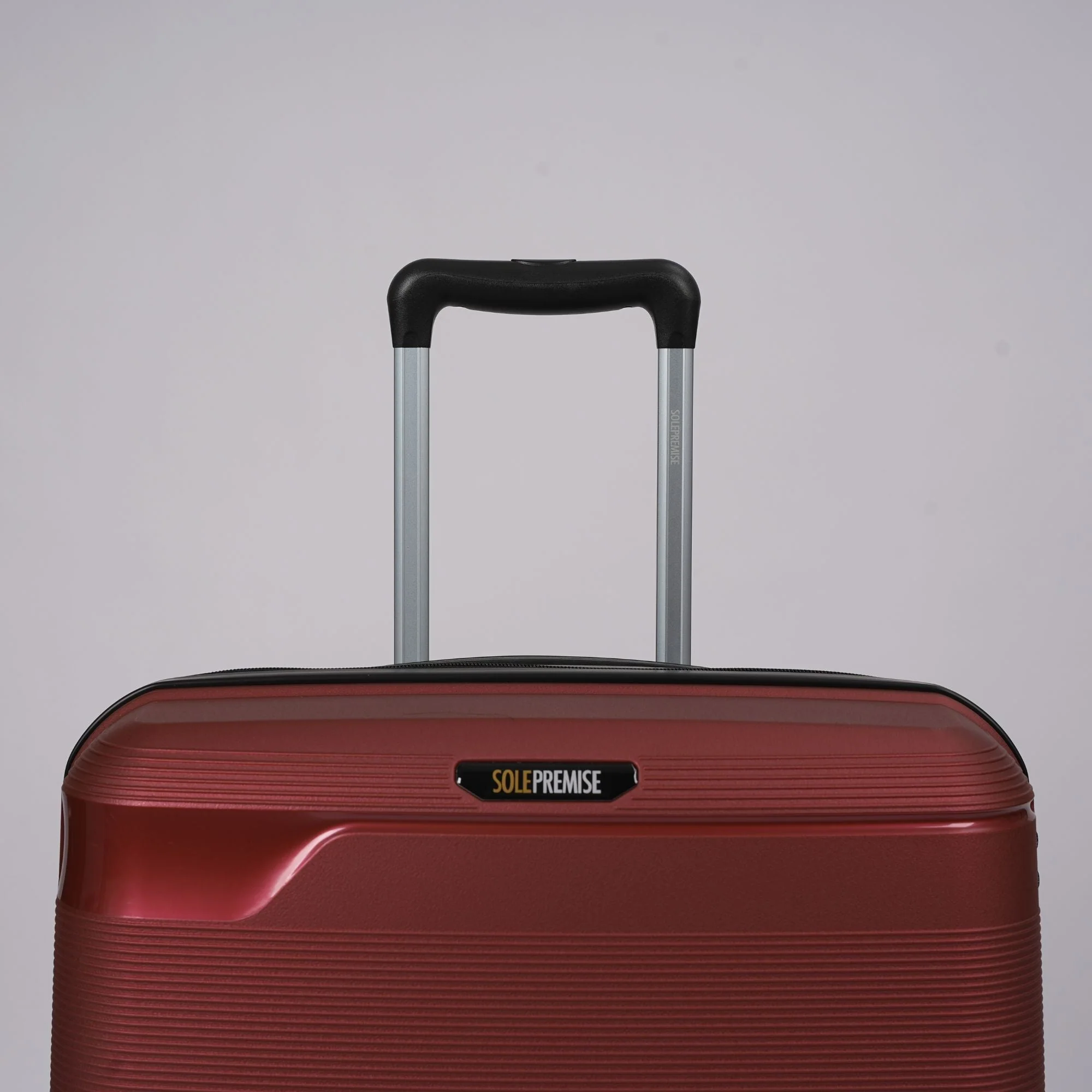 24-inch Red Hardcase Roller Luggage with 360° Wheels & TSA Lock - Image 5