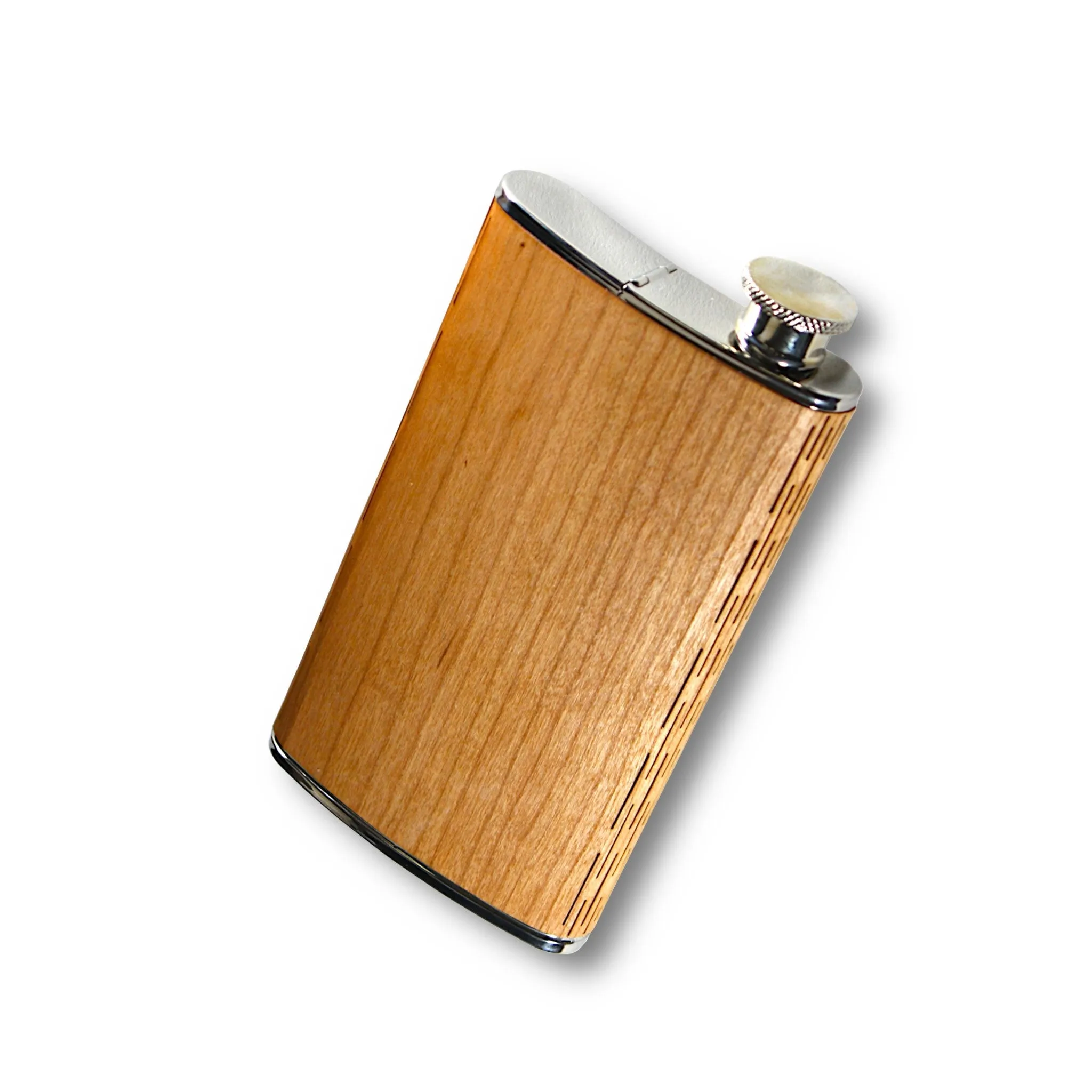 4 oz. Wooden Cigar Flask - Image 7