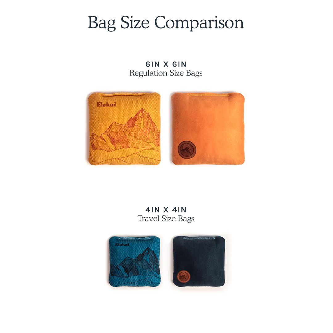 6-in Herringbone Cornhole Bags | Premium All-Weather Collection - Image 12