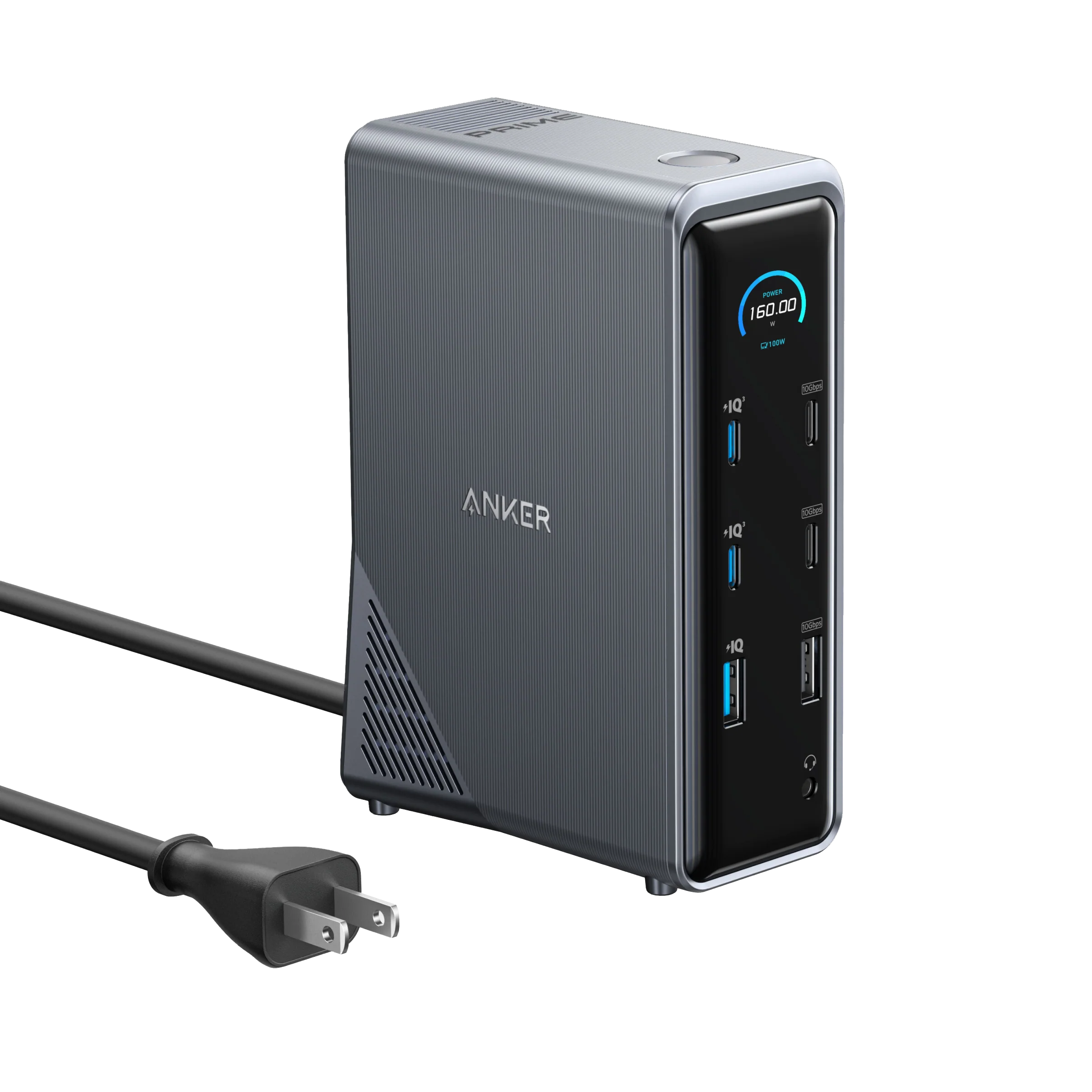 Anker Prime Charging Docking Station (14-in-1, Dual Display, 160W)
