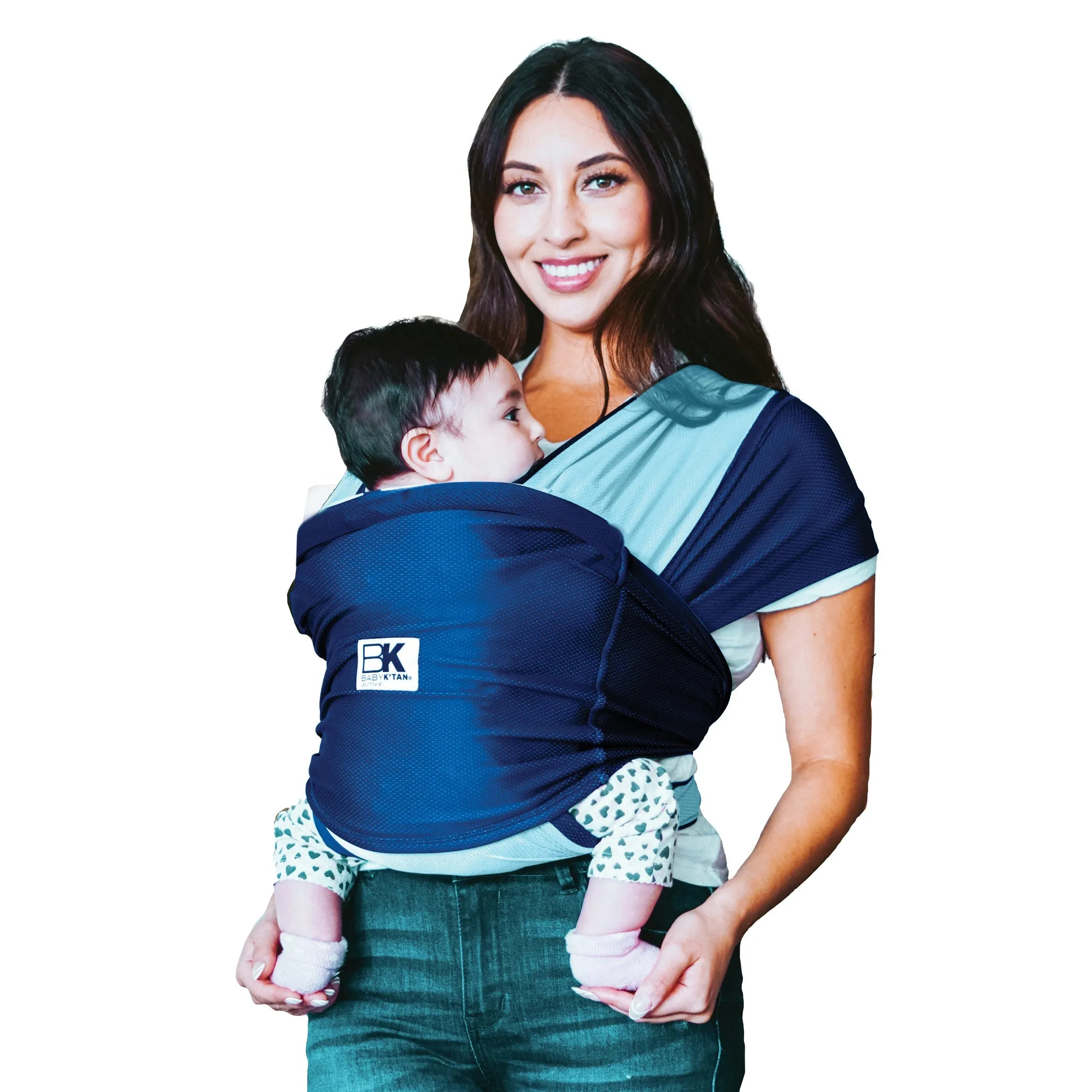 Baby K'tan Active Oasis Baby Carrier | Black-Grey - Image 14