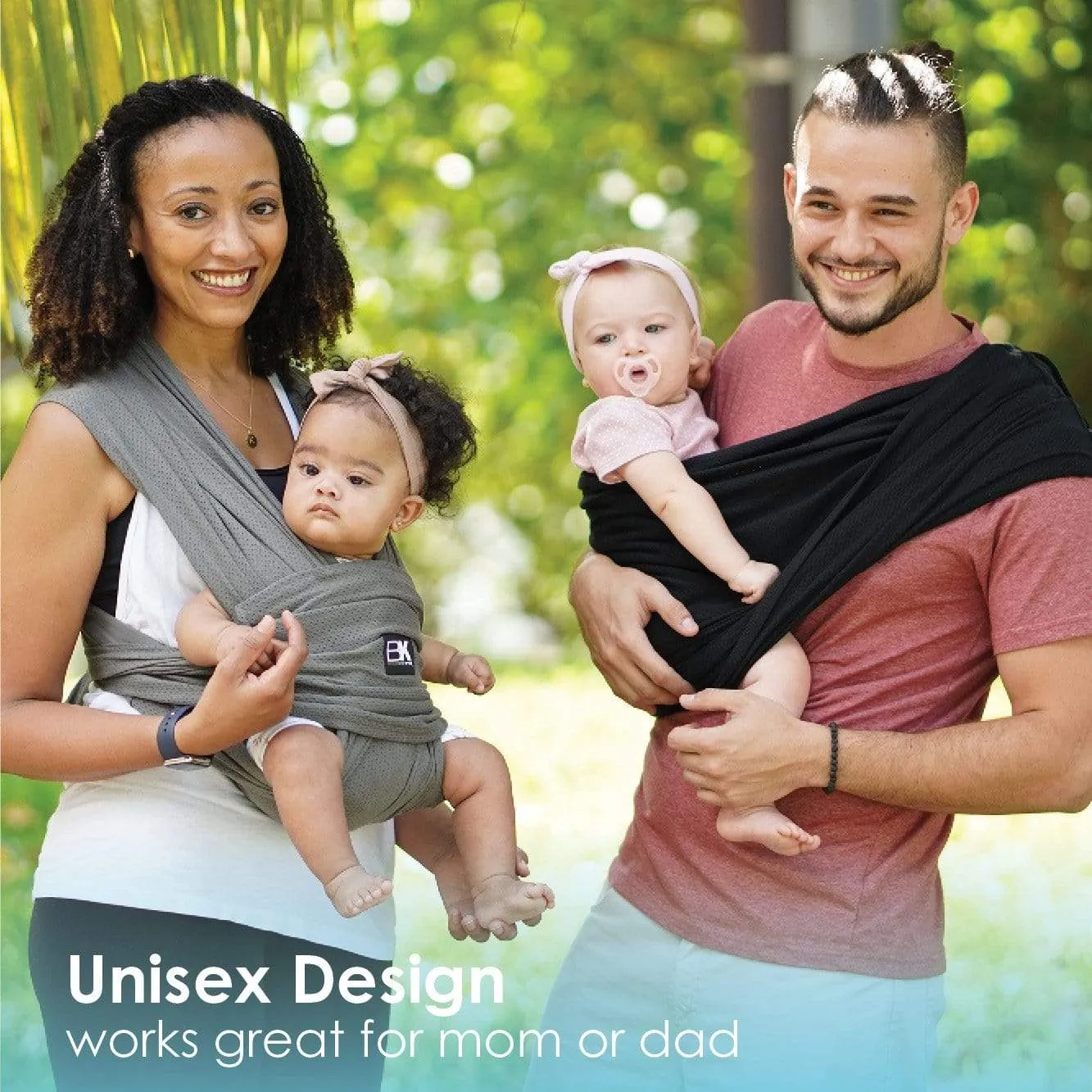 Baby K'tan Breeze Baby Carrier | Charcoal - Image 18