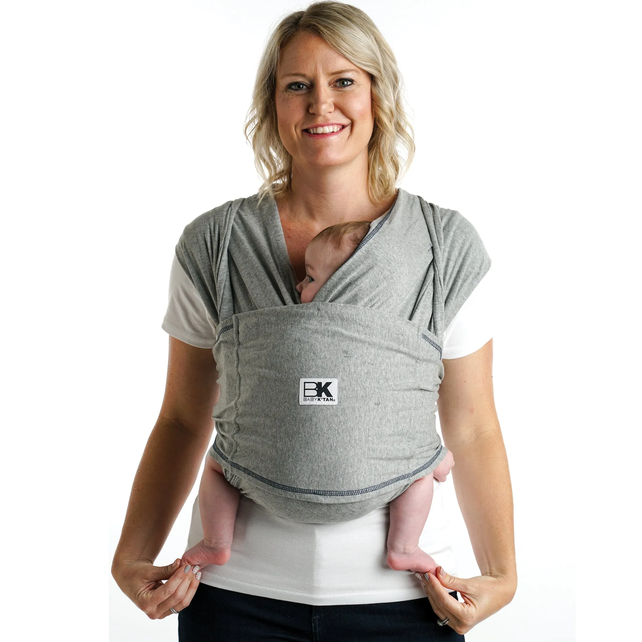 Baby K'tan Original Baby Carrier | Eggplant - Image 19