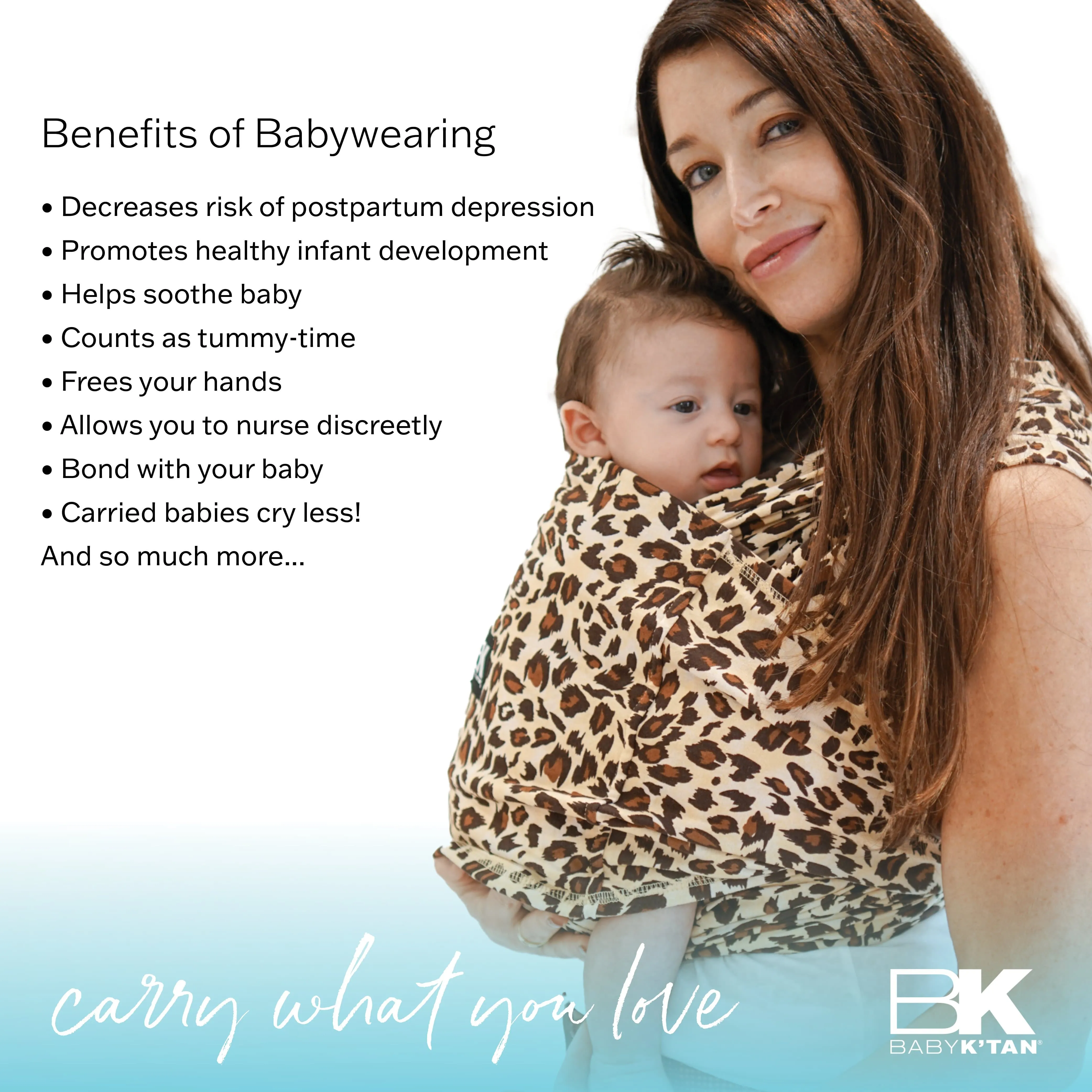 Baby K'tan Original Baby Carrier | Heather Grey - Image 17