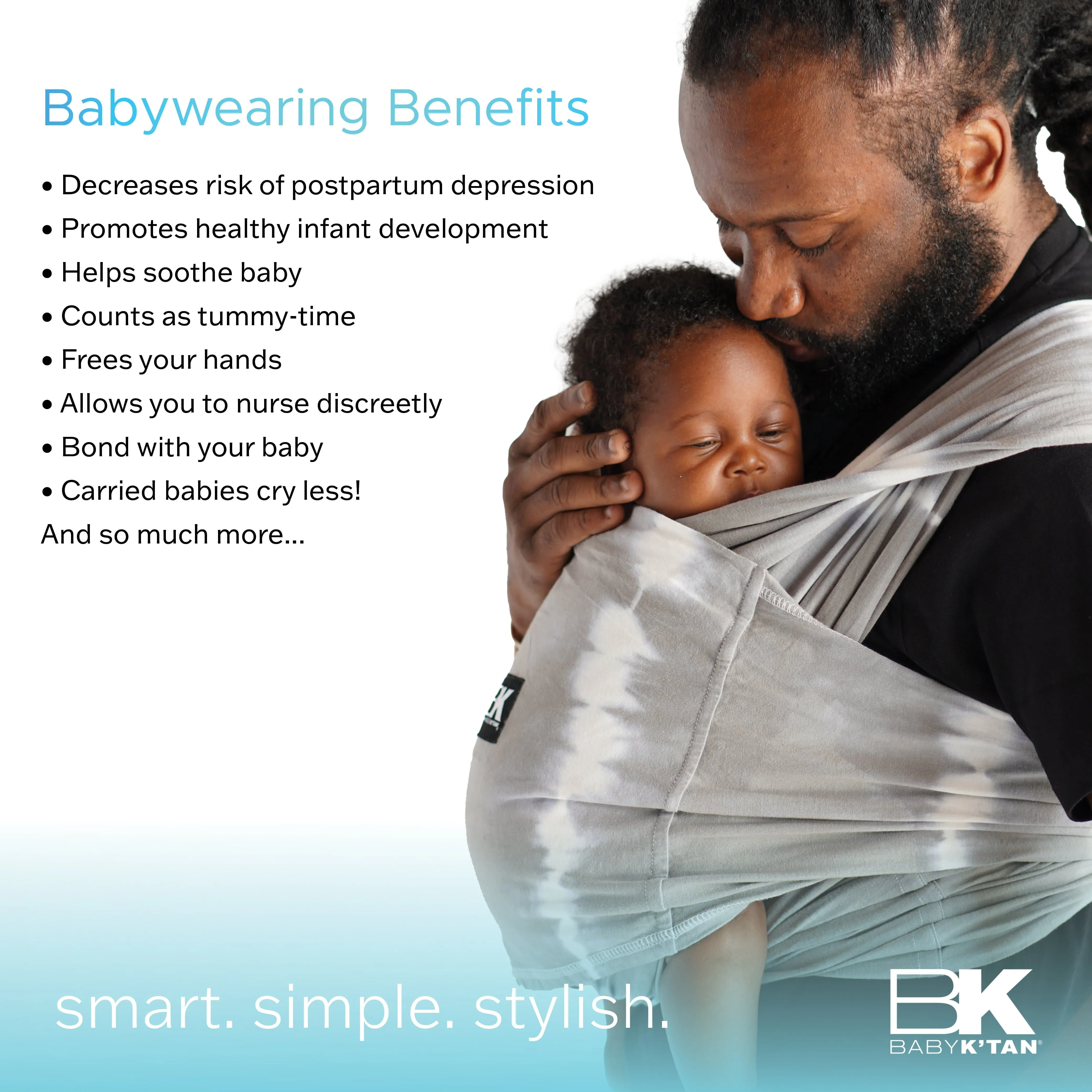 Baby K'tan Print Baby Carrier | Leopard Love - Image 12