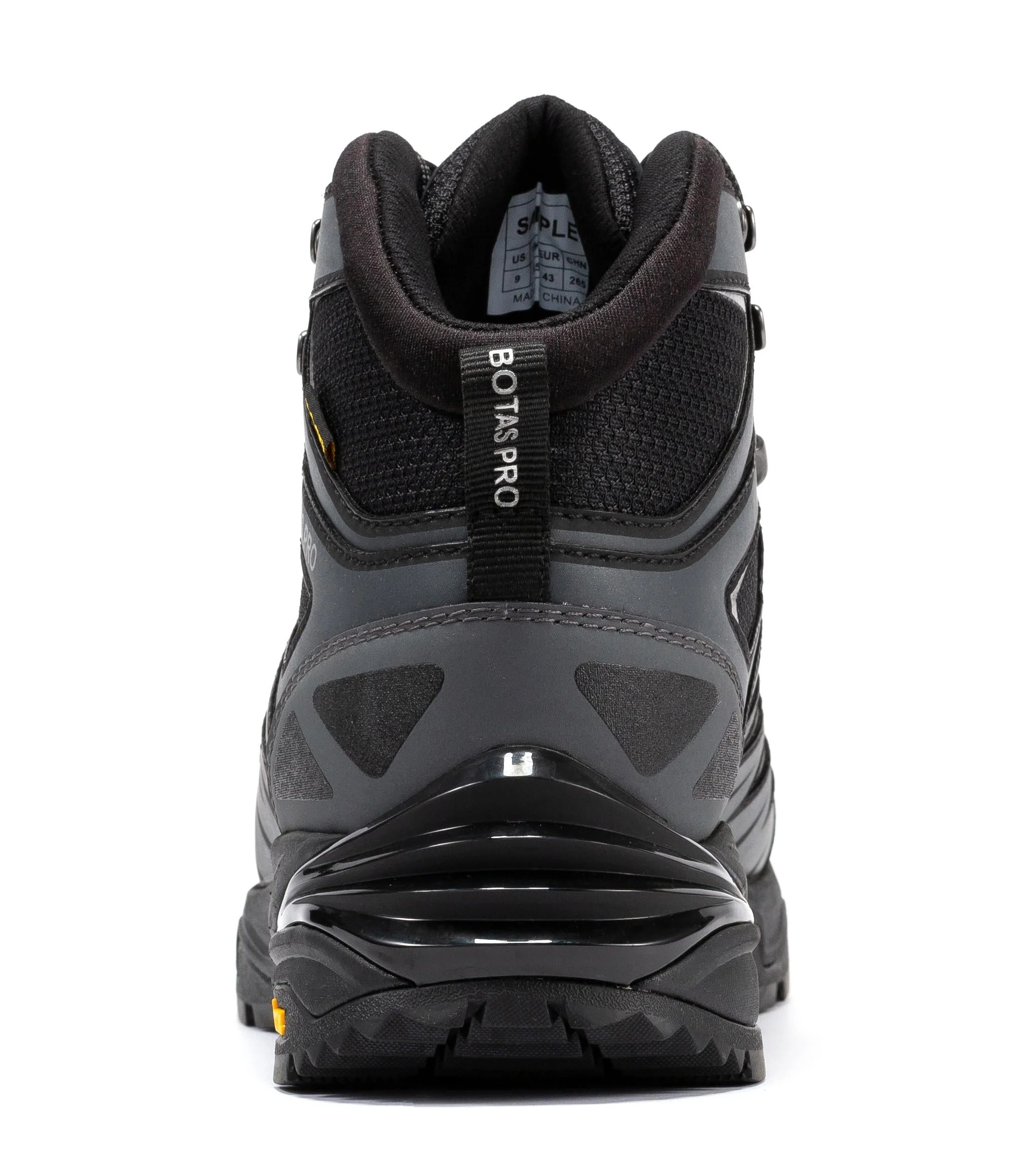 Botas Pro Metallic 6 Inch Waterproof Hiking Boots with VIBRAM® Traction Lug Outsole BP22110 - Image 5