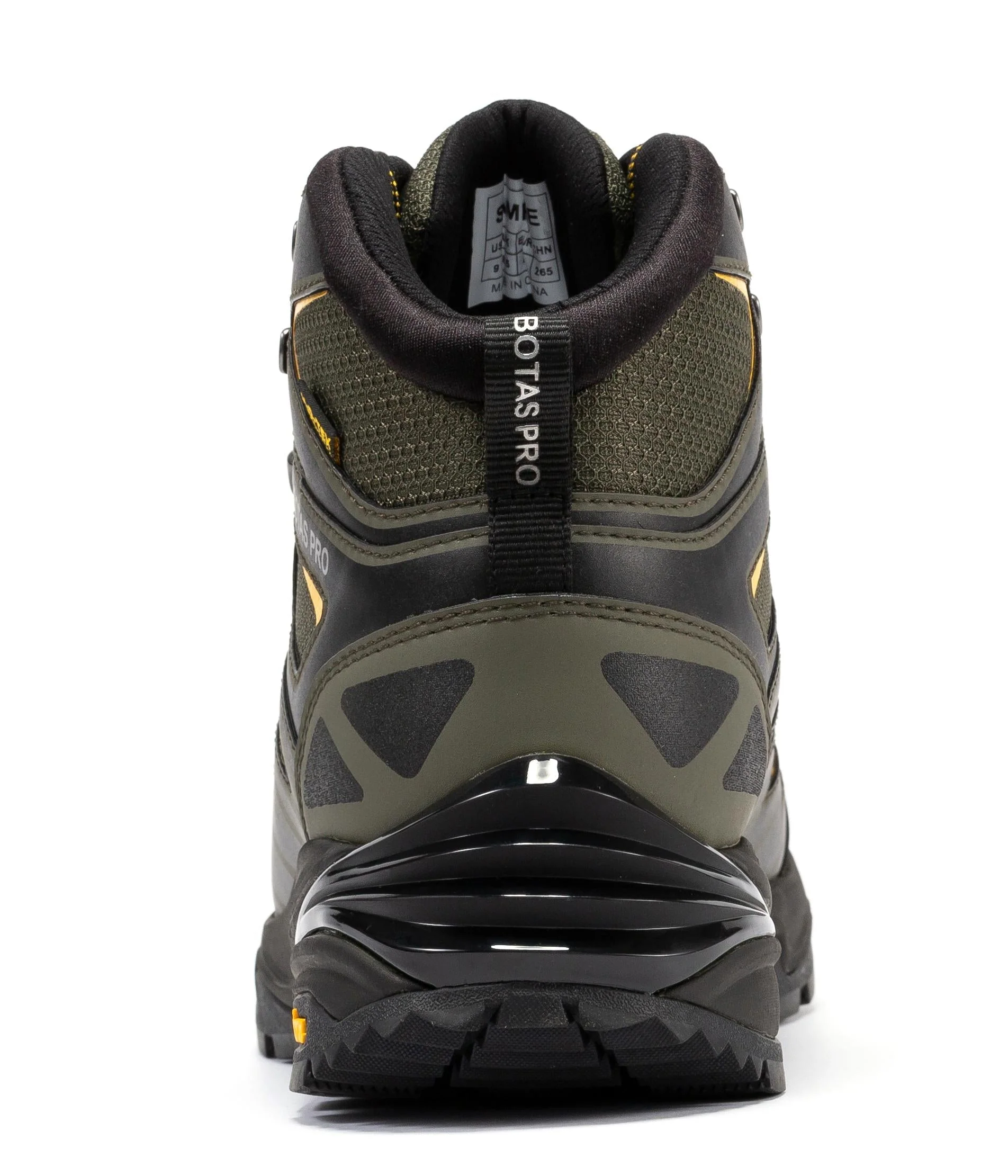 Botas Pro Metallic Green 6 Inch Waterproof Hiking Boots with VIBRAM® Traction Lug Outsole  BP22111 - Image 5