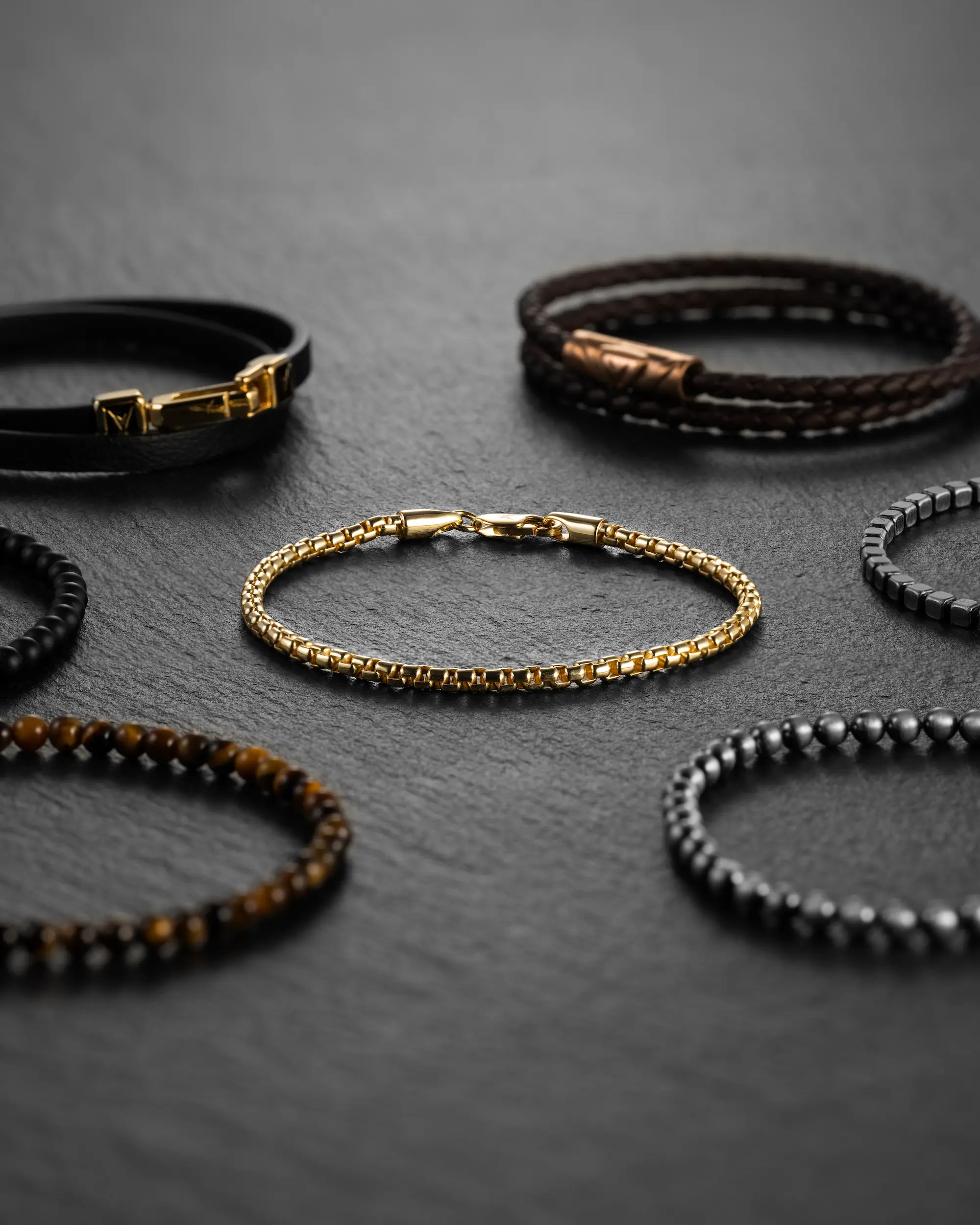 Box Chain Set - Gold - Image 3