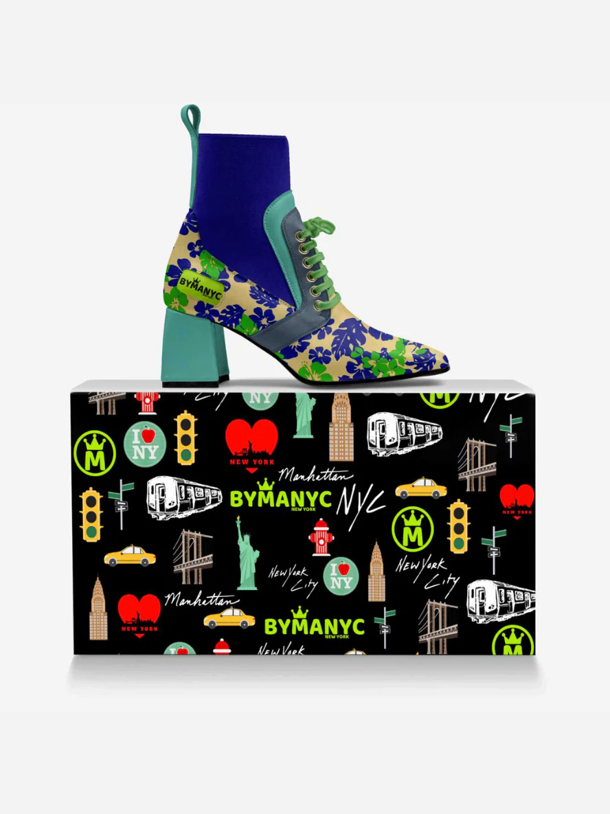 BYMANYC ® NYC Times Square Pulse: Vegan Women's Booties of Intense Luxury - Image 4