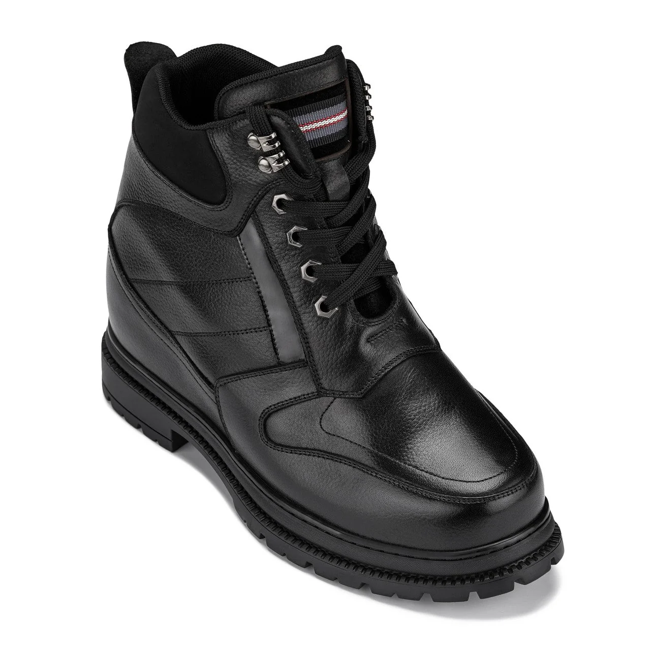 K881805 - Black 5.2" Taller Elevator Men's Boots