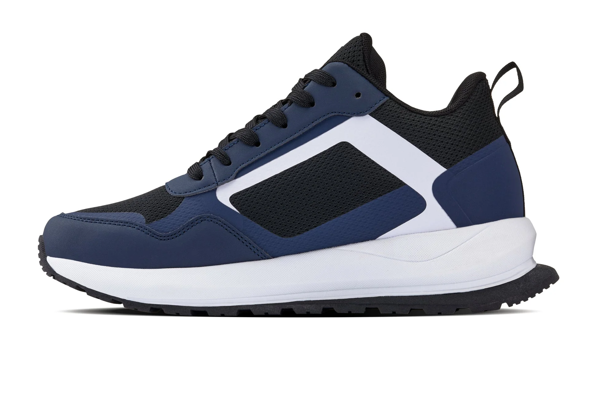 Q152 - 2.4 Inches Taller (Dark Blue/Black) - Men's Sneakers - Image 3
