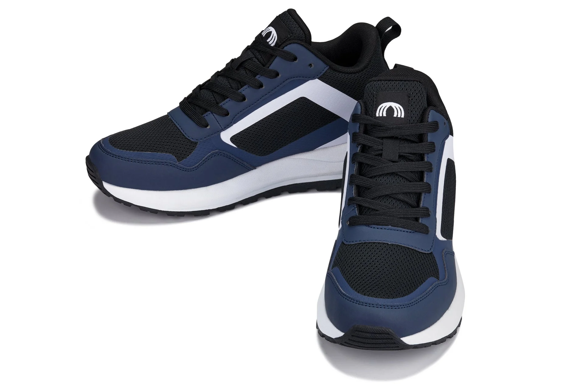 Q152 - 2.4 Inches Taller (Dark Blue/Black) - Men's Sneakers - Image 5