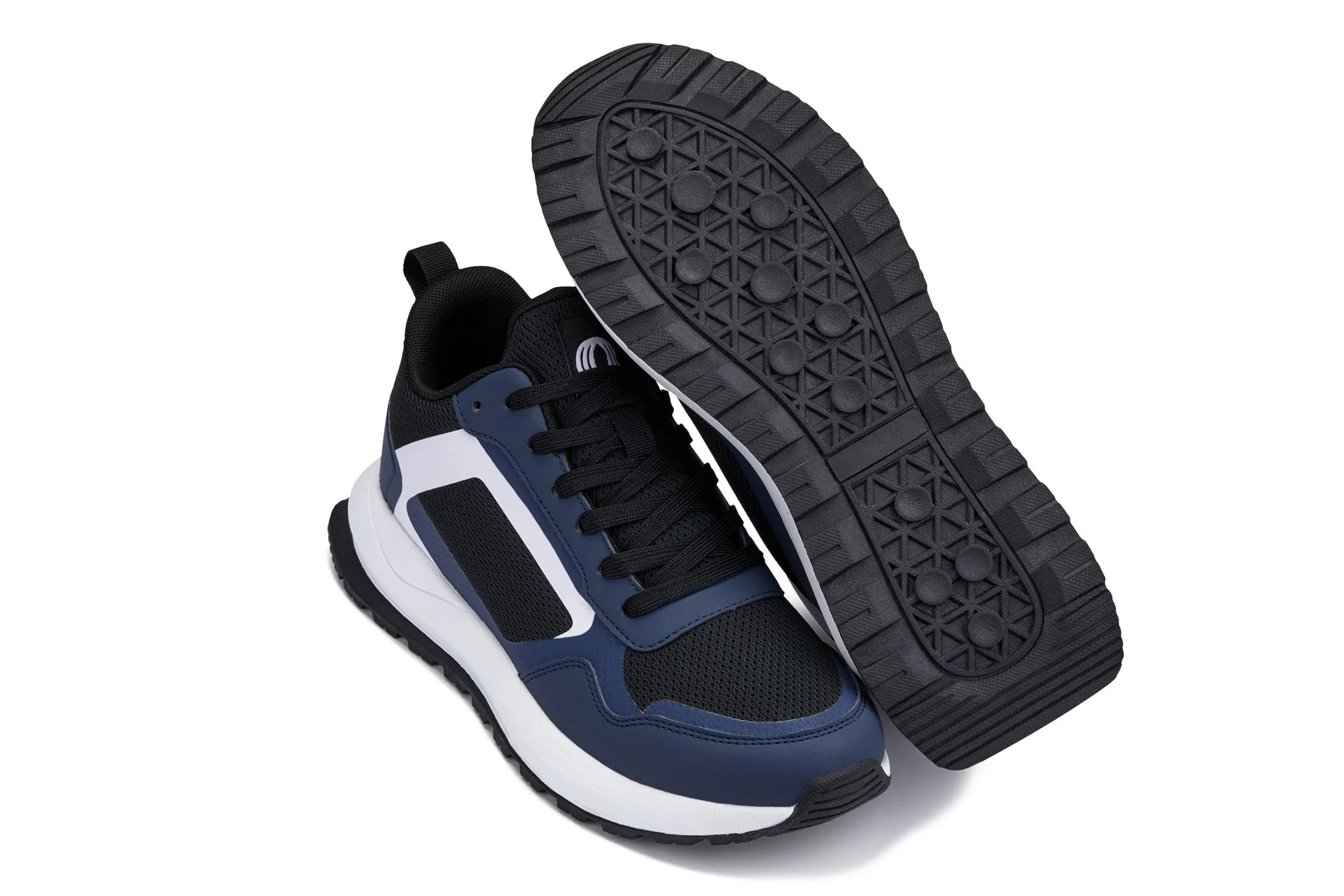 Q152 - 2.4 Inches Taller (Dark Blue/Black) - Men's Sneakers - Image 6