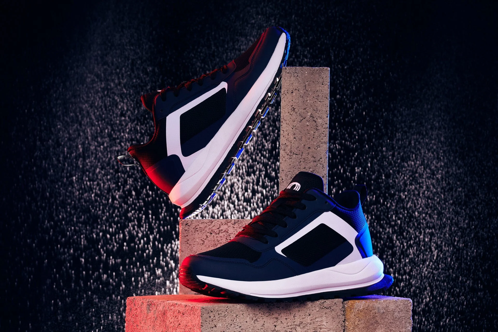 Q152 - 2.4 Inches Taller (Dark Blue/Black) - Men's Sneakers - Image 7