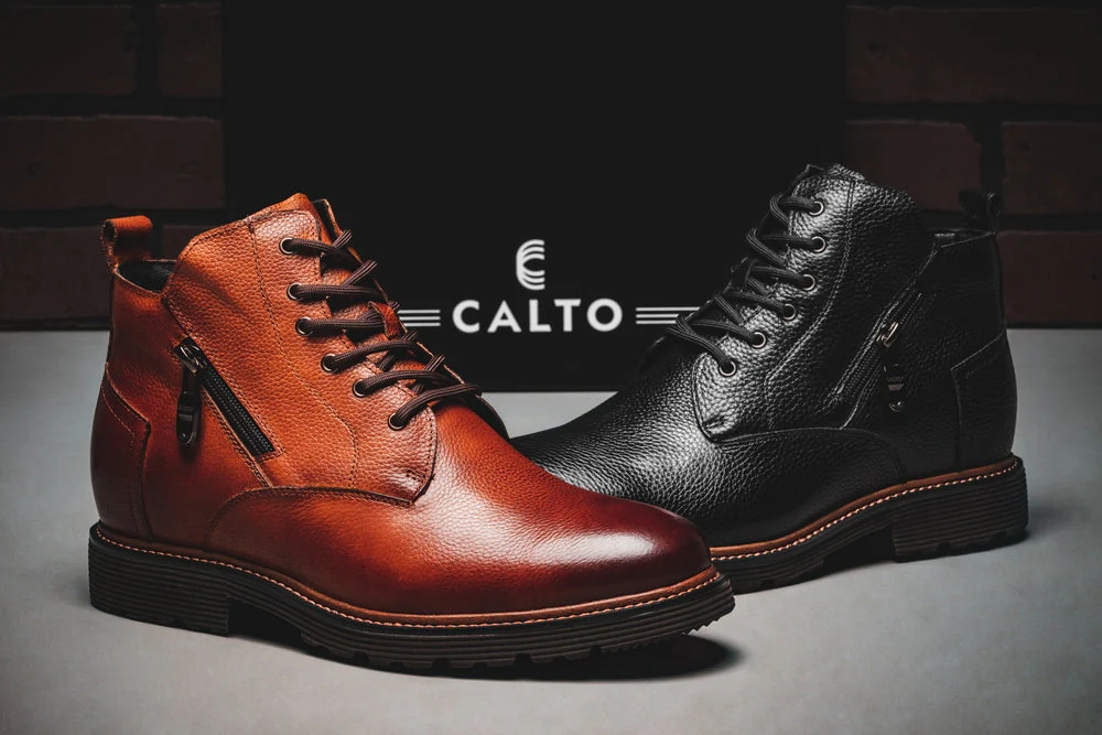 Y42072 - 2.8 Inches Taller (Brown) - Dressy Casual Men's Boots - Image 9