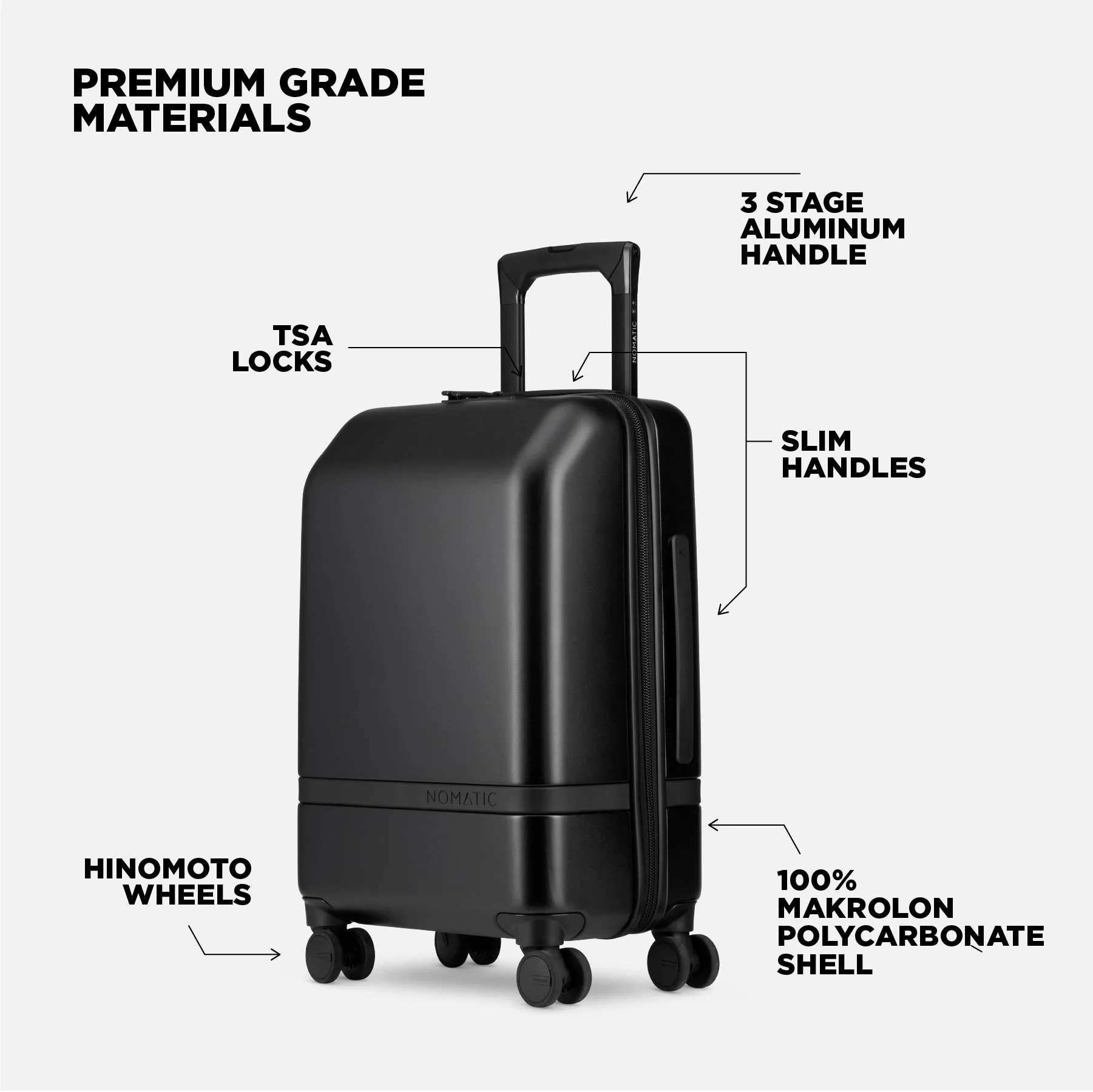 Carry-On Classic Suitcase - Image 3