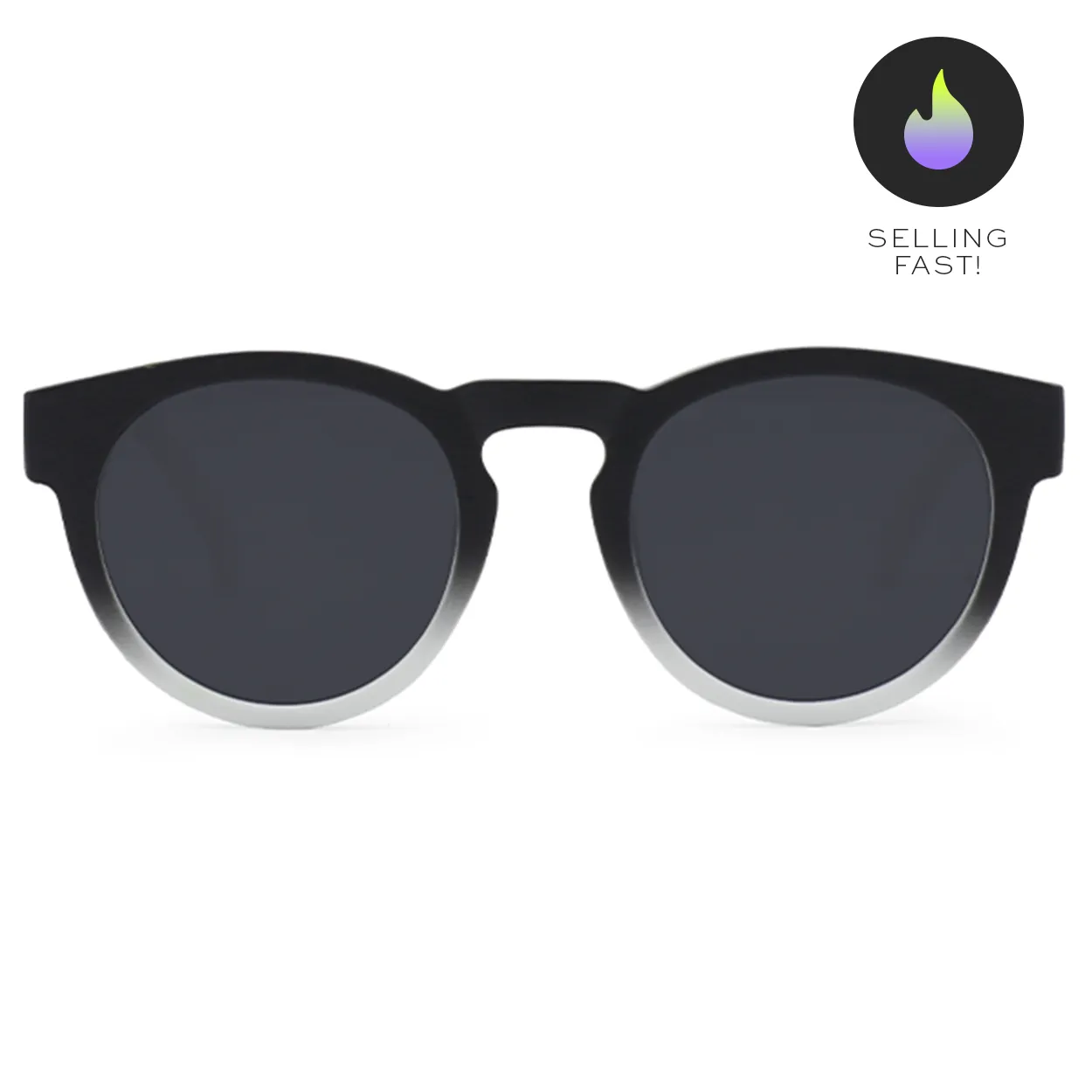 Chelsea Sunglasses - Black & White