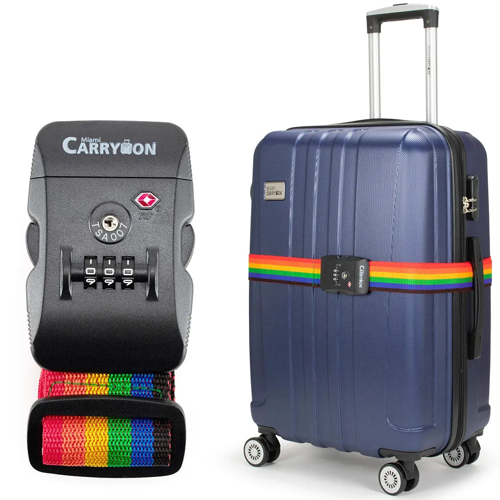 Adjustable TSA Approved Combination Lock Luggage Strap - Image 10