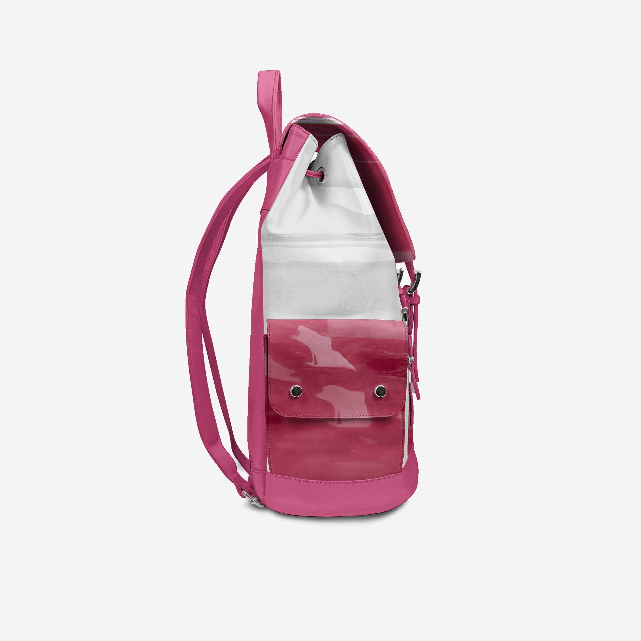 COUTURE Eco Backpack – Pink & White Edition | BYMANYC ® New York - Image 3