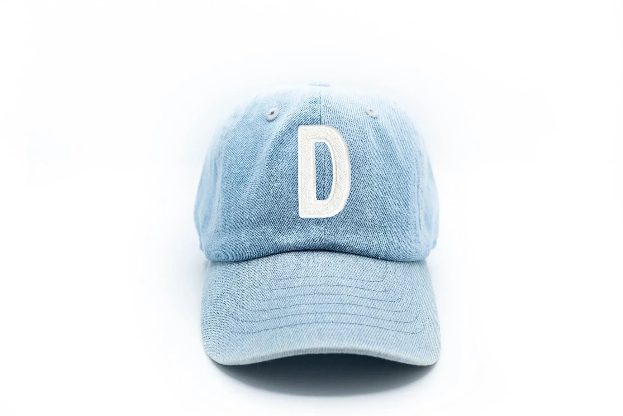 Denim Letter Baseball Hat - Image 25
