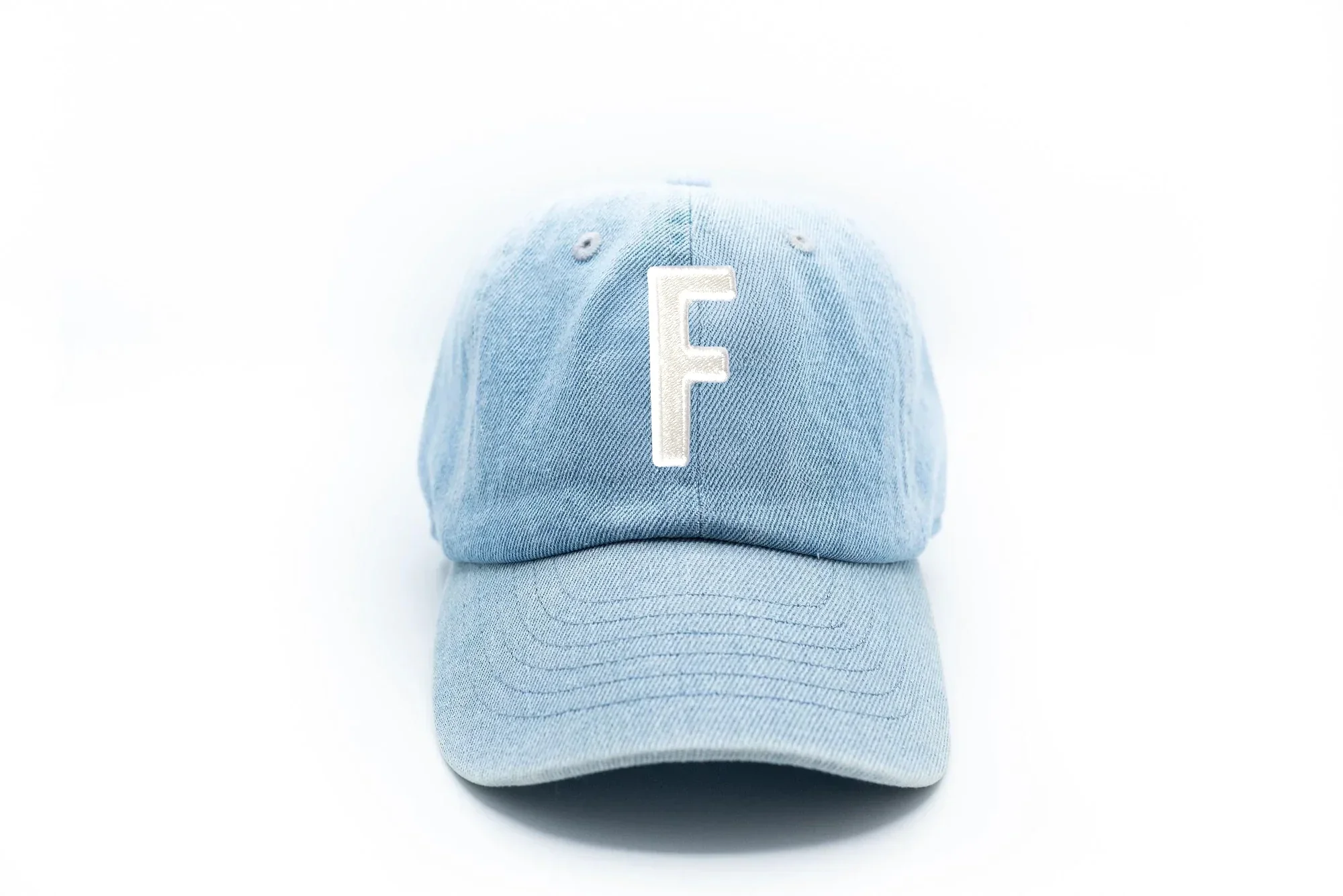 Denim Letter Baseball Hat - Image 27