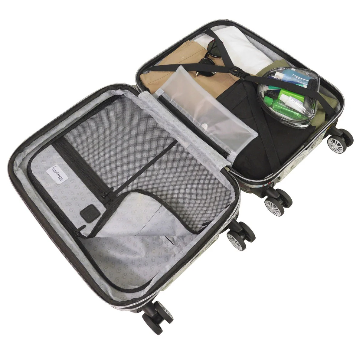 Disney Stamps Hard-sided Spinner 26" Luggage - Image 3