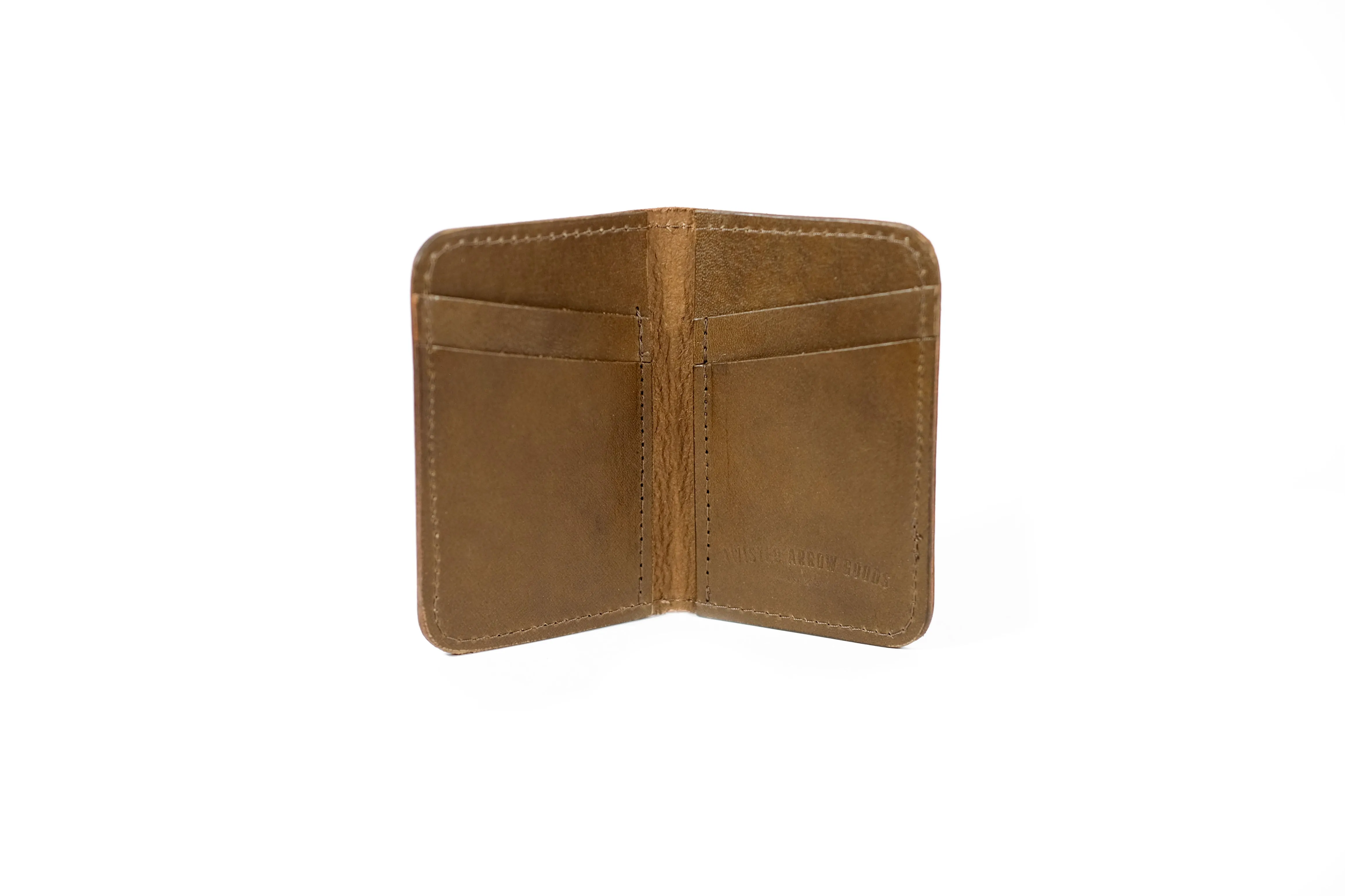 Double Barrel Vertical Bifold Wallet - Image 3
