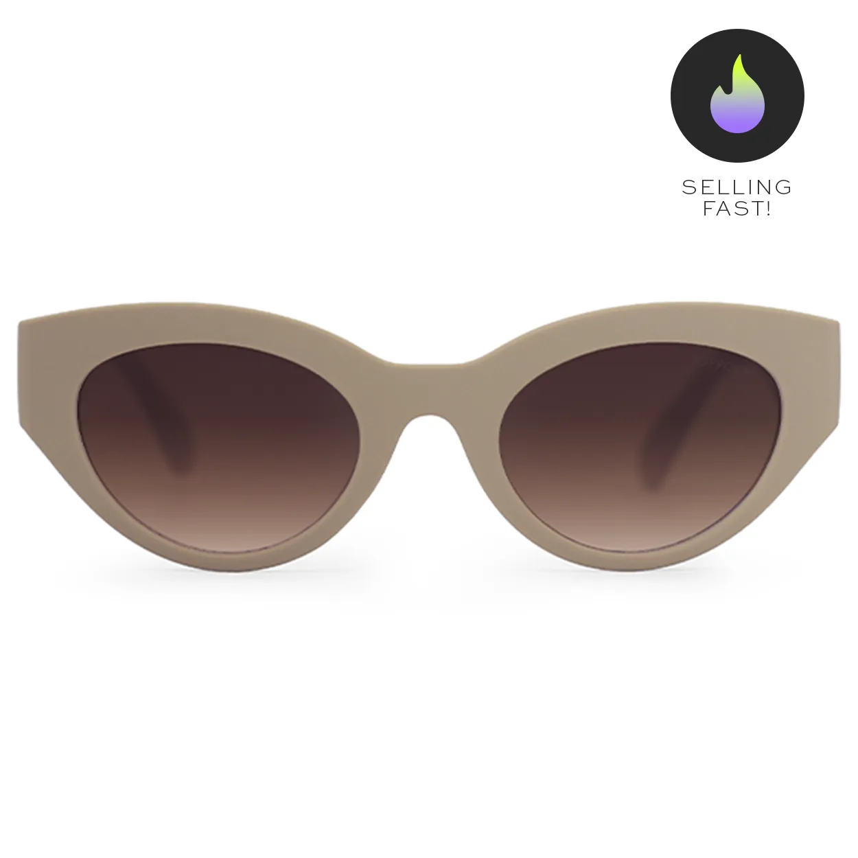 Elizabeth Sunglasses - Nude