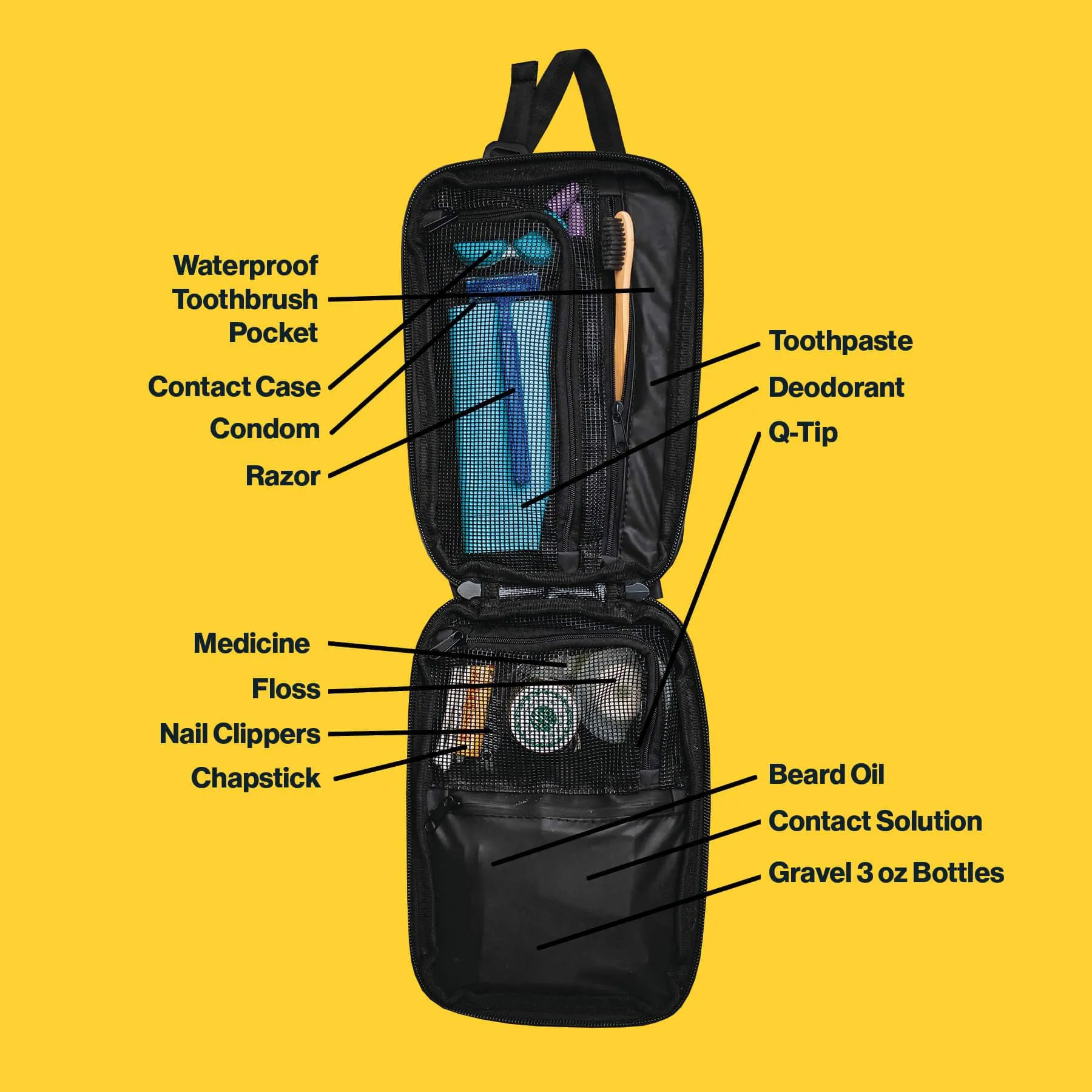 Explorer SLIM™ Toiletry Bag - Traveling Lighter - Image 7