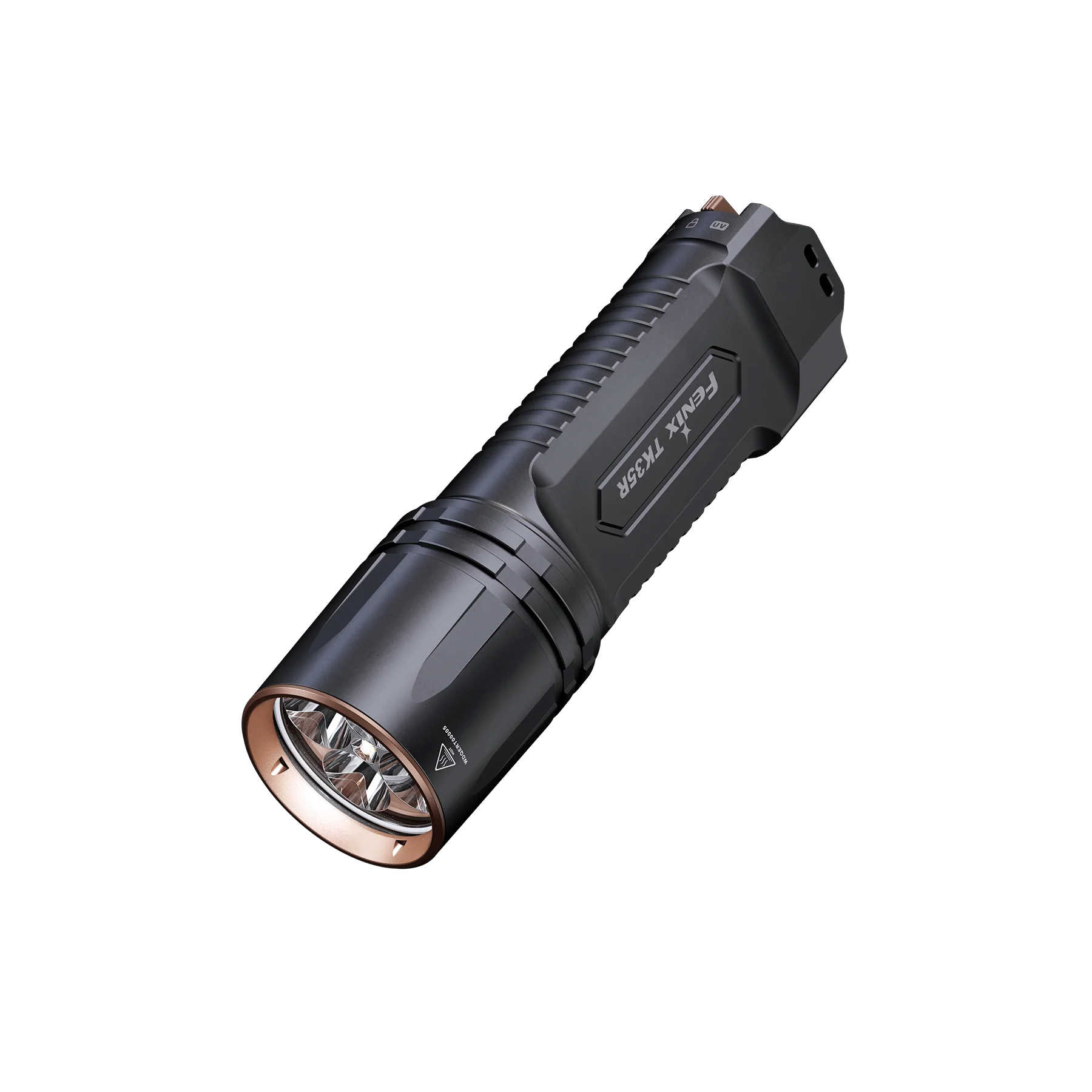TK35R Rechargeable High-Performance Tactical Flashlight with UV Output