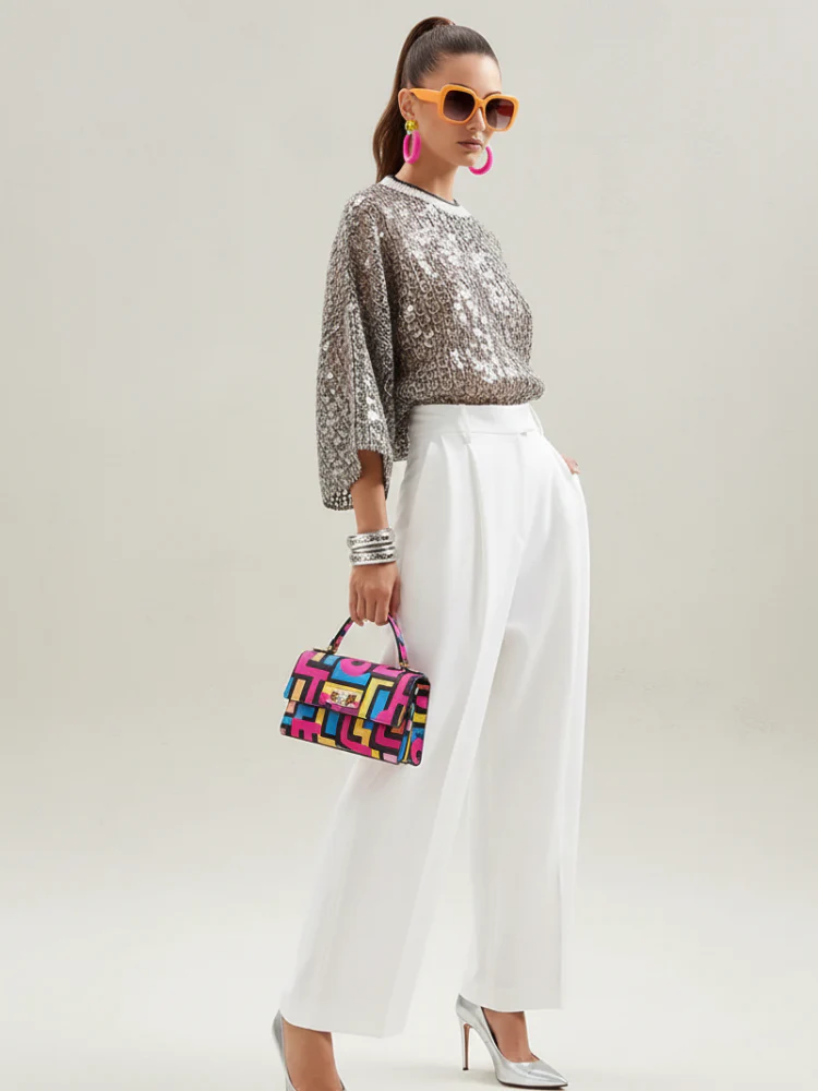Fish Scale Sequin Top, Theater District | Women - BYMANYC ® New York