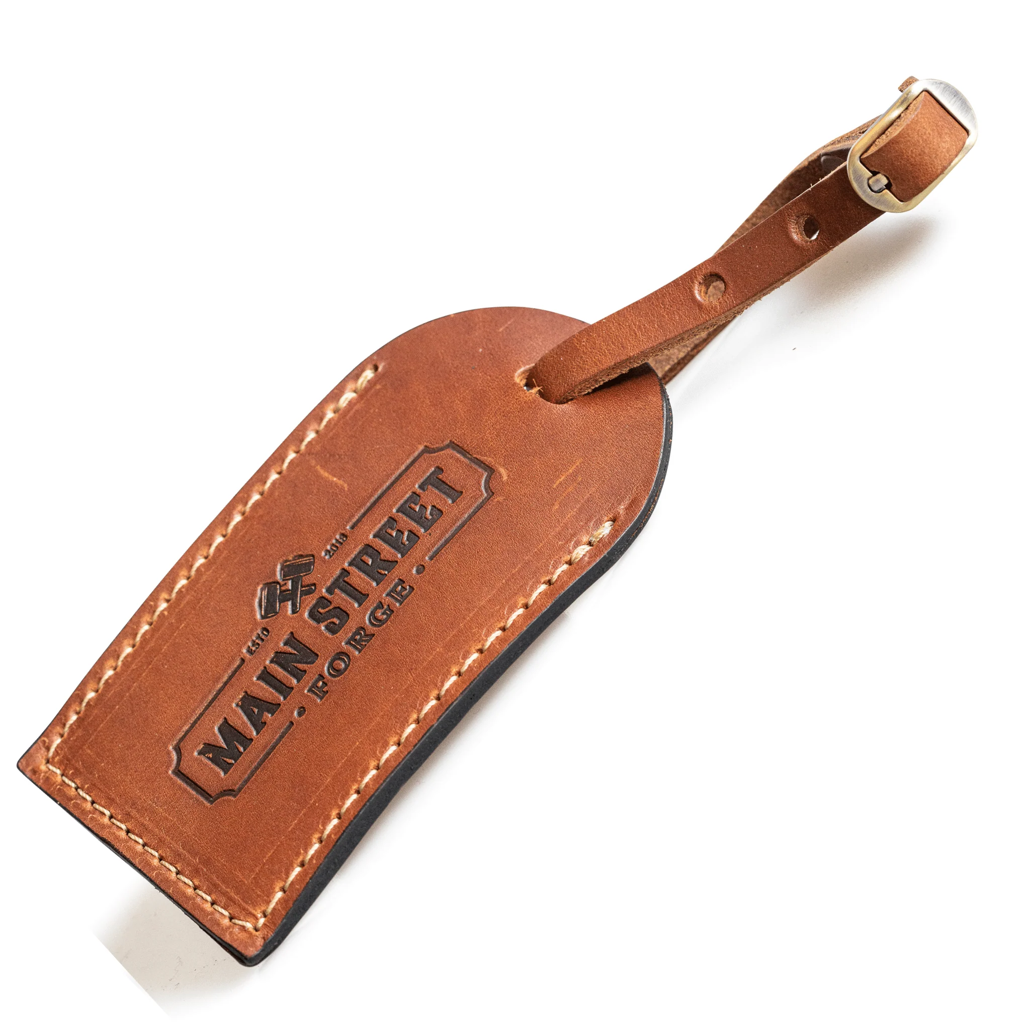 Full Grain Leather Luggage Tag - Image 6