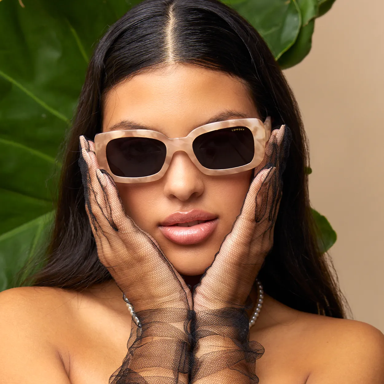 Gigi Sunglasses - Cinnamon swirl