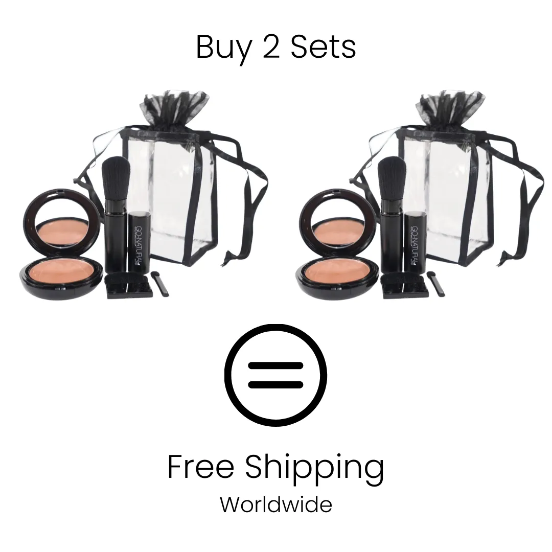 GO-NATURAL® ALL-IN-ONE® Powder - Travel Gift Set - Large - Image 3