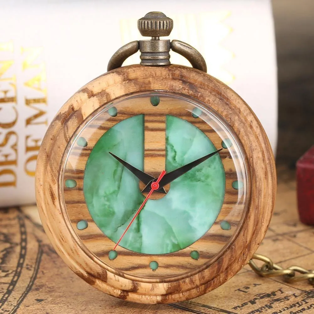 Groomsmen Set of 10 Wooden Pocket Watch | Arce - Image 3