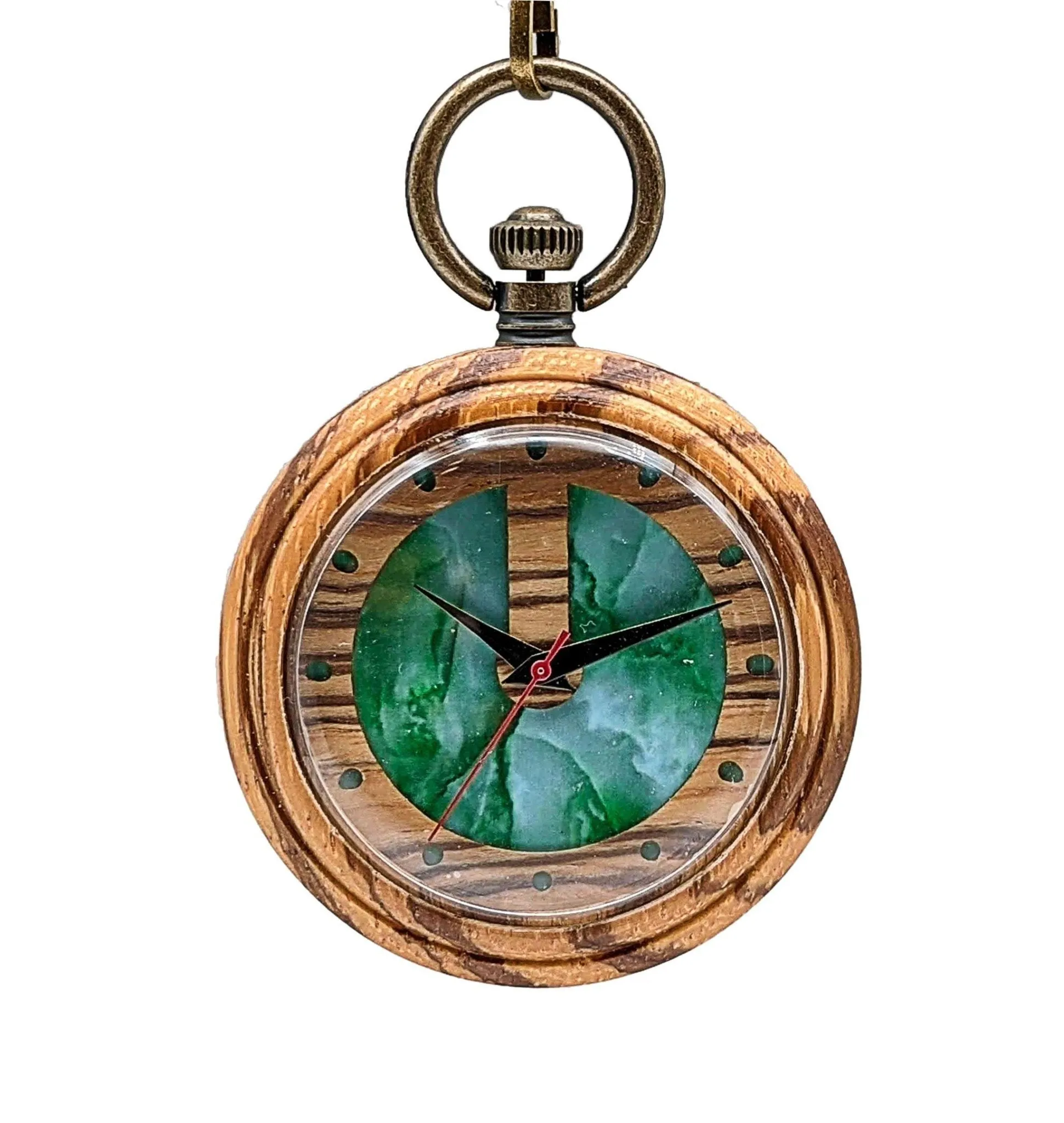 Groomsmen Set of 10 Wooden Pocket Watch | Arce - Image 4