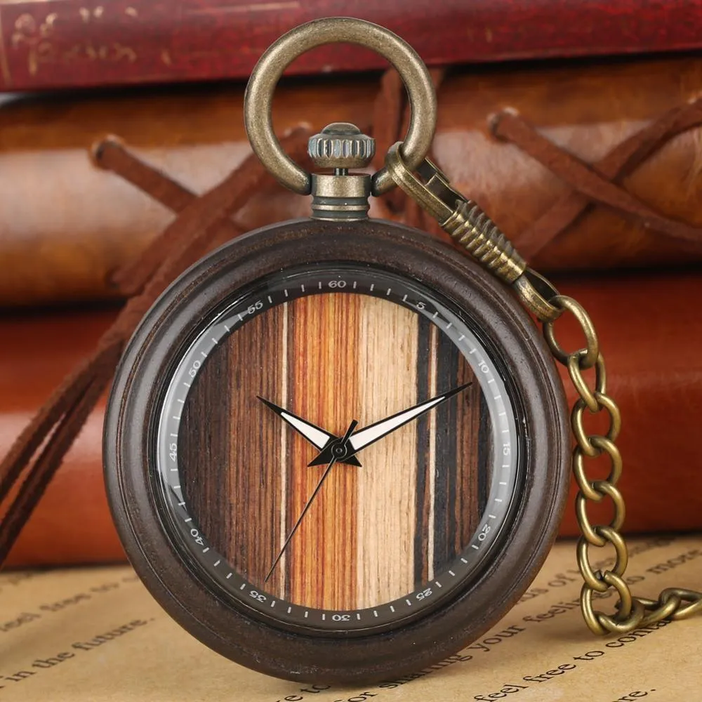 Groomsmen Set of 11 Wooden Pocket Watch | Valor - Image 7