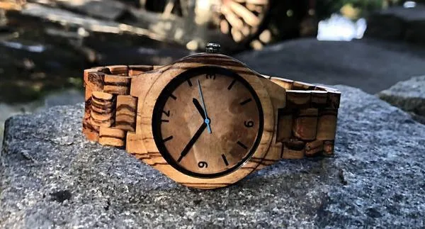 Groomsmen Set Of 12 Wooden Men's Watches - Fiel - Image 4