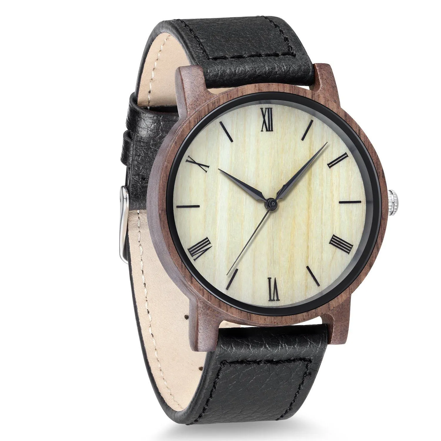 Groomsmen Set Of 4 Wooden Men's Watches Walnut Arce