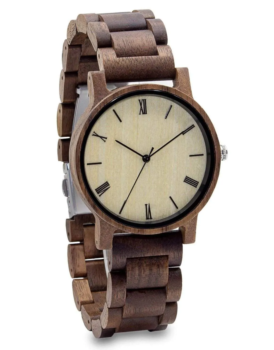 Groomsmen Set Of 5 Wooden Men's Watches - Walnut Arce