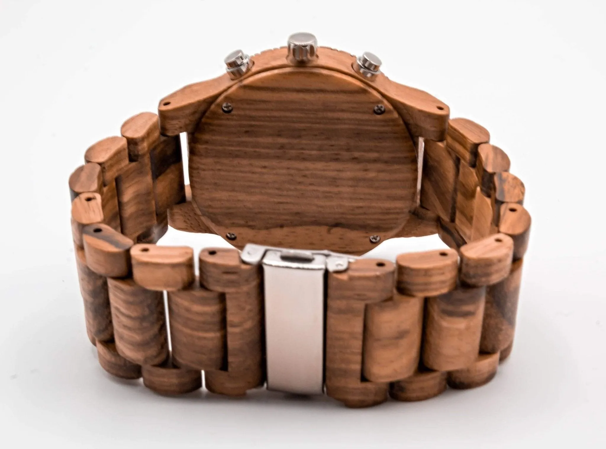 Men's Groomsmen Set of 6 Wooden Watch Zebra | Multa - Image 3