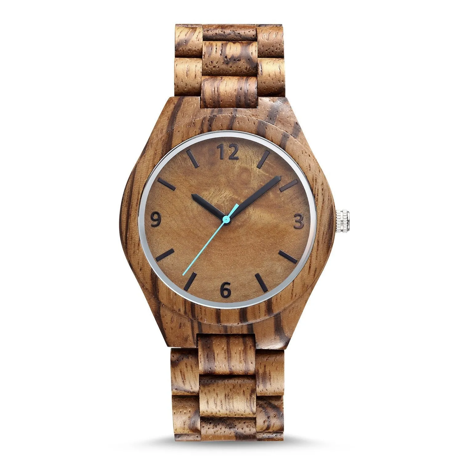 Groomsmen Set Of 6 Wooden Men's Watches - Fiel - Image 2
