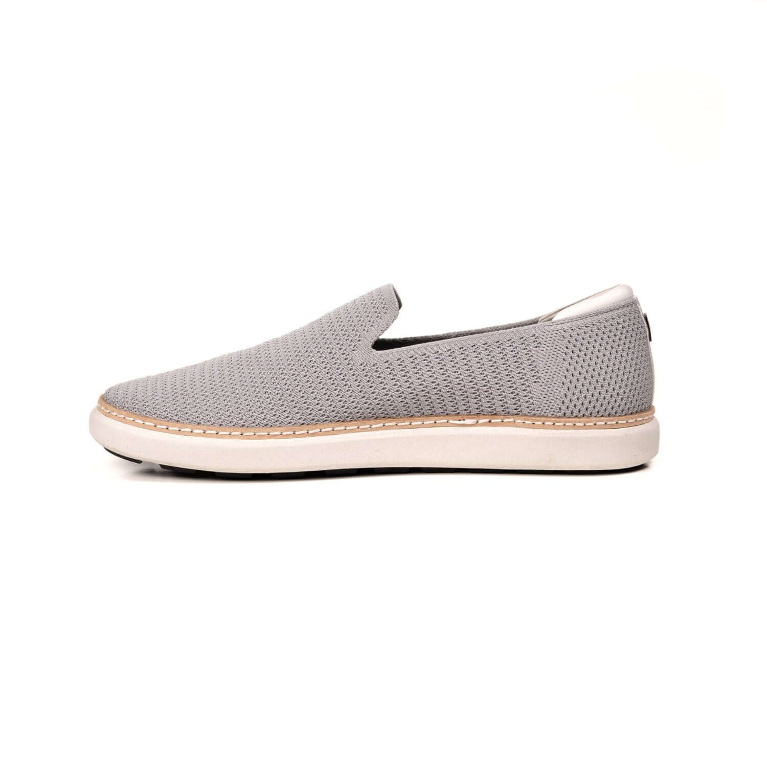Grounding Slip-On Shoes • Grey Bamboo Knit - Image 5