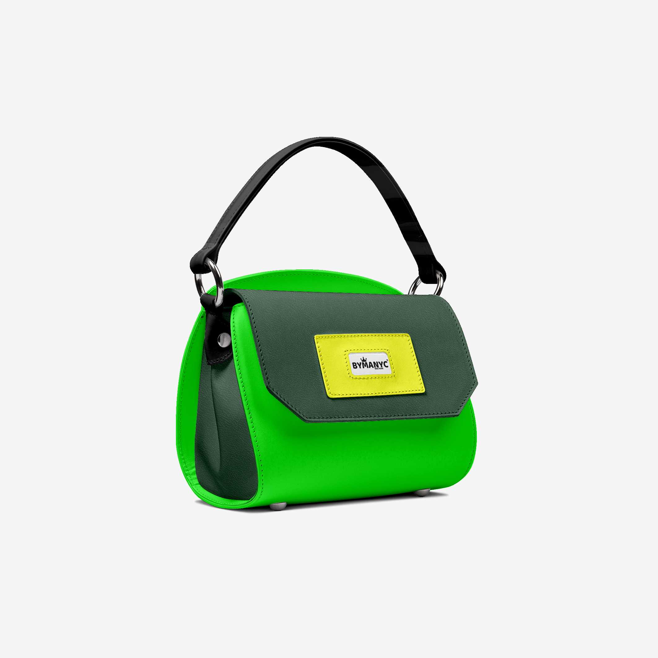 Handbag BYMANYC Ā® New York ā Couture Vegan Mini Box in SoHo Midnight - Image 2