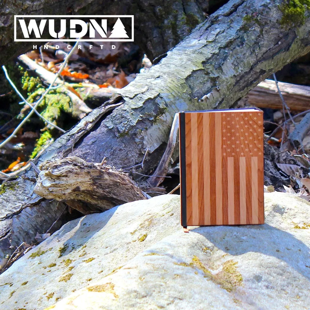 Handcrafted Wooden Journal / Planner (Laser-Engraved Simple Tree) - Image 10