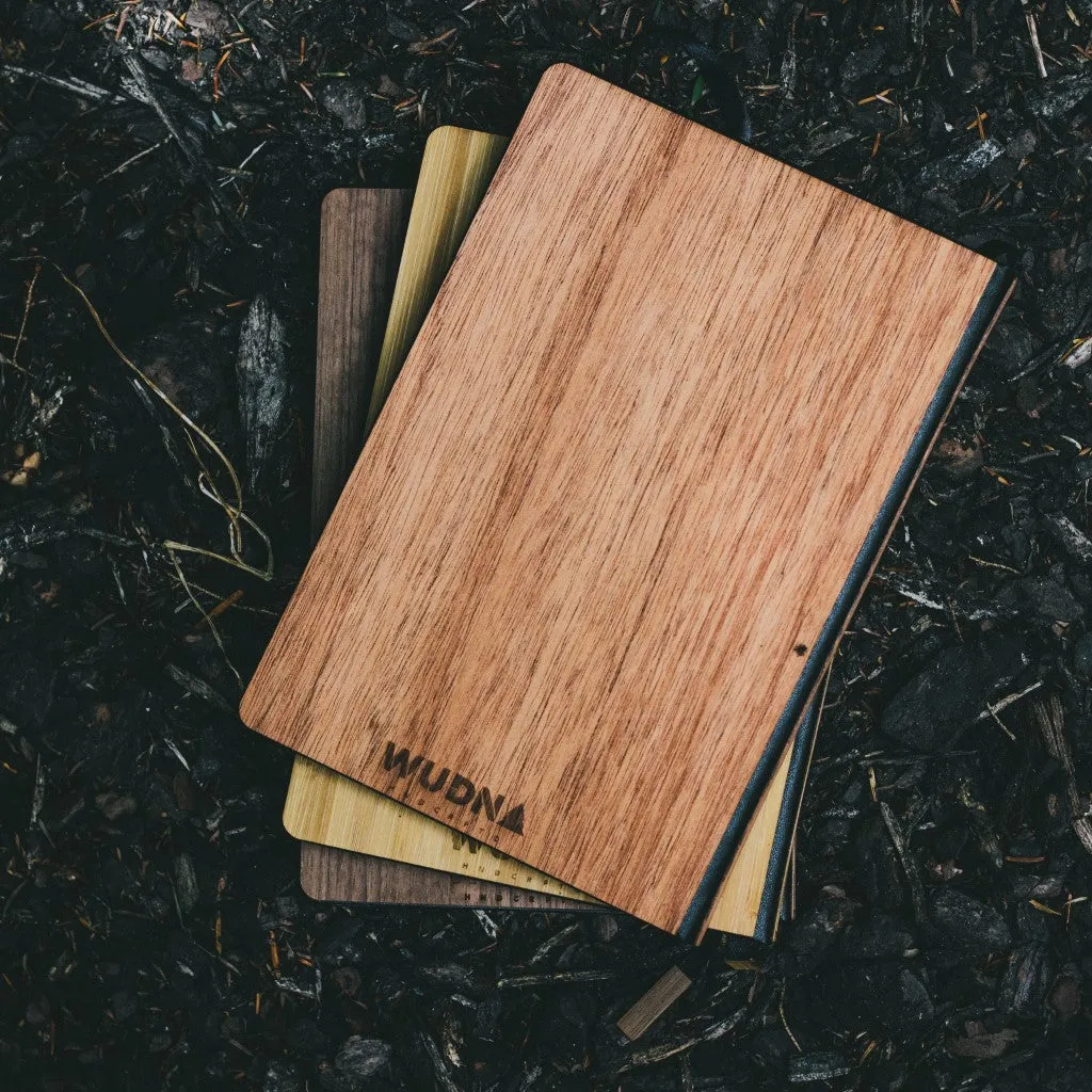 Handcrafted Wooden Journal / Planner (Laser-Engraved Tree Stump) - Image 4