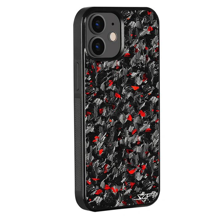 iPhone 15 Pro Max Real Red Flake Forged Carbon Fiber Phone Case | CLASSIC Series - Image 21