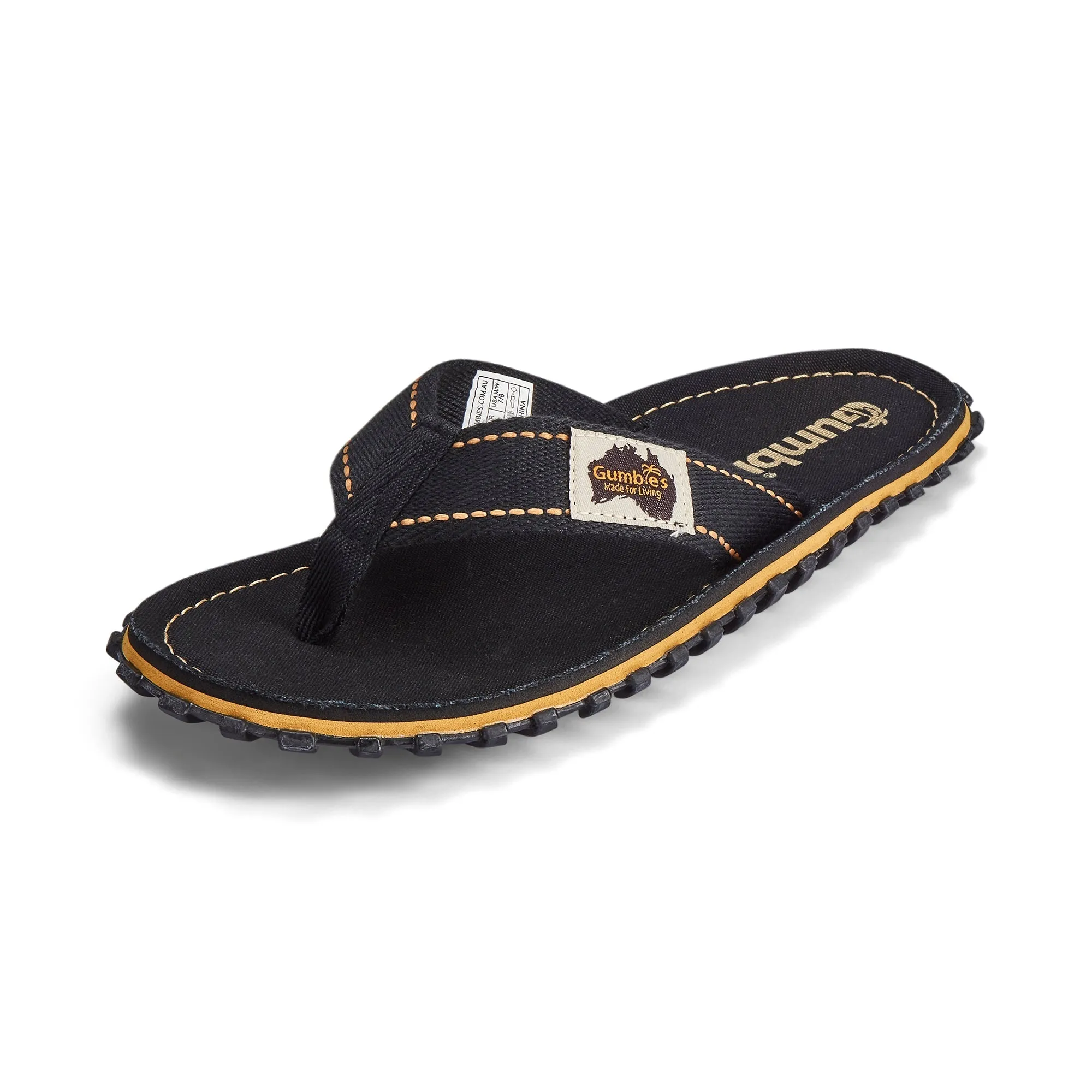 Islander Flip-Flops - Men's - Classic Black - Image 5