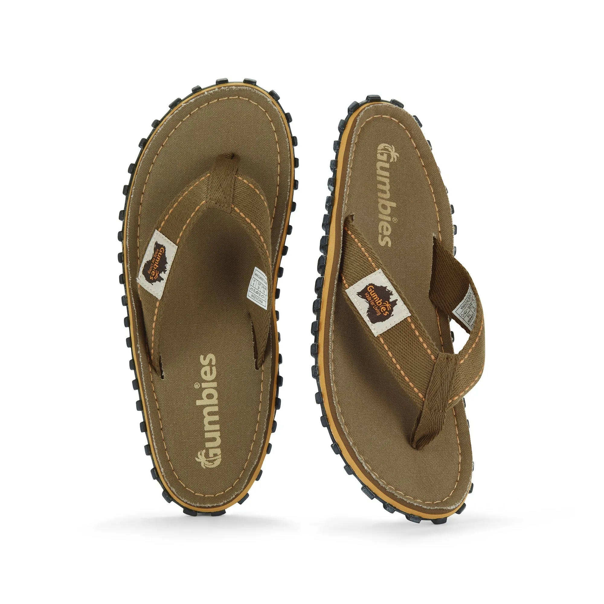 Islander Flip-Flops - Men's - Classic Khaki - Image 2