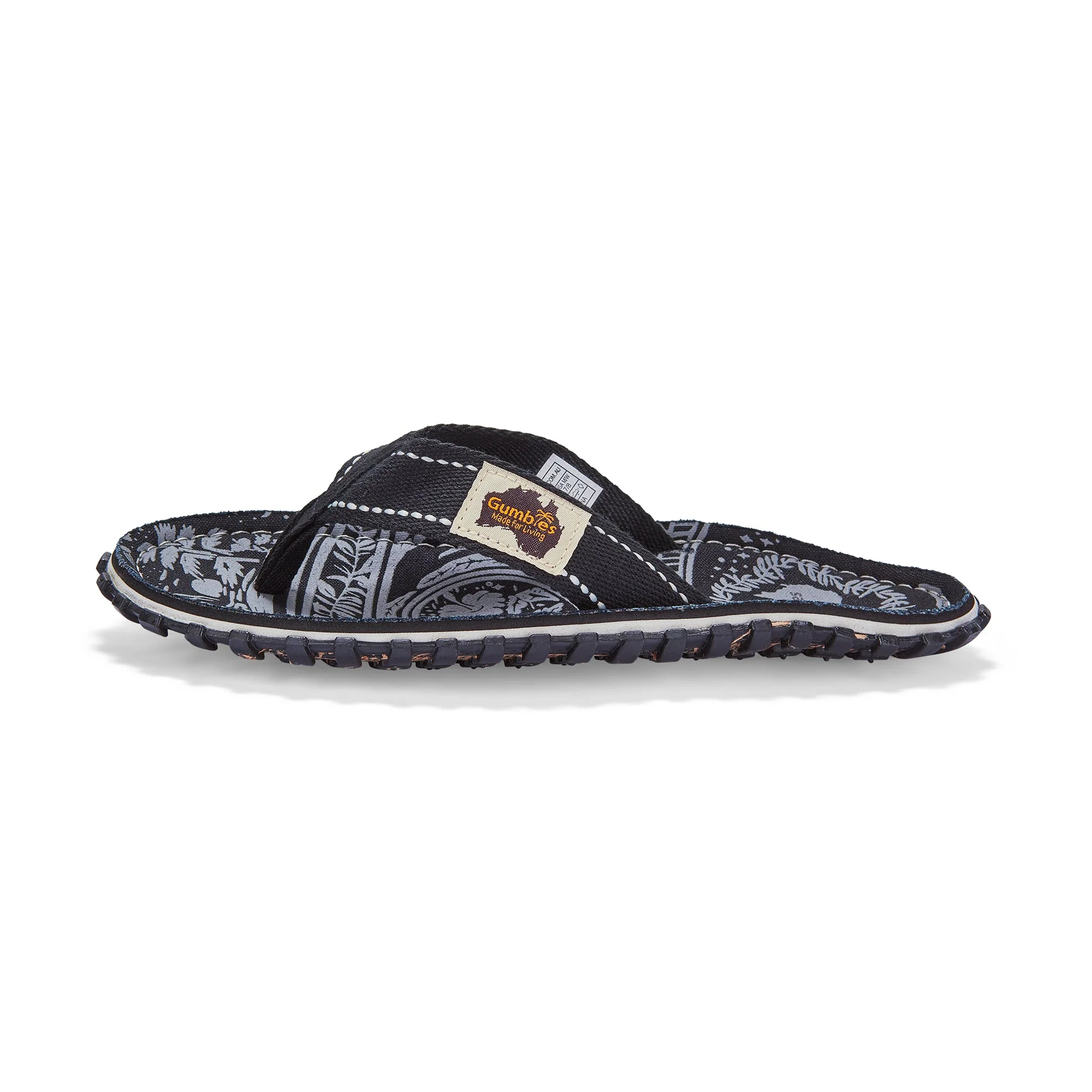 Islander Flip-Flops - Men's - Midnight Black - Image 6